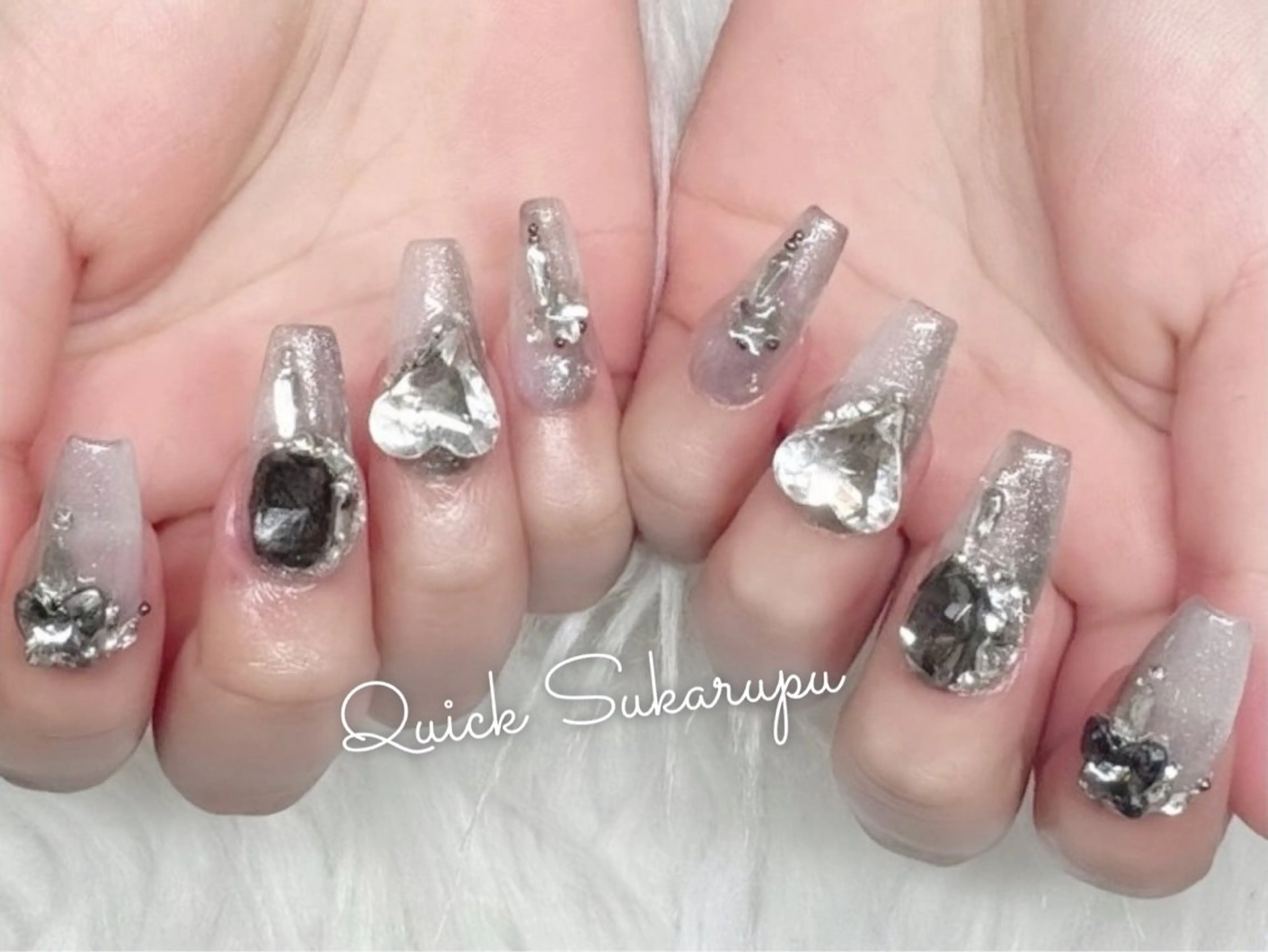 ネイル ハンドネイル Quick Sukarupu新宿のネイルデザイン