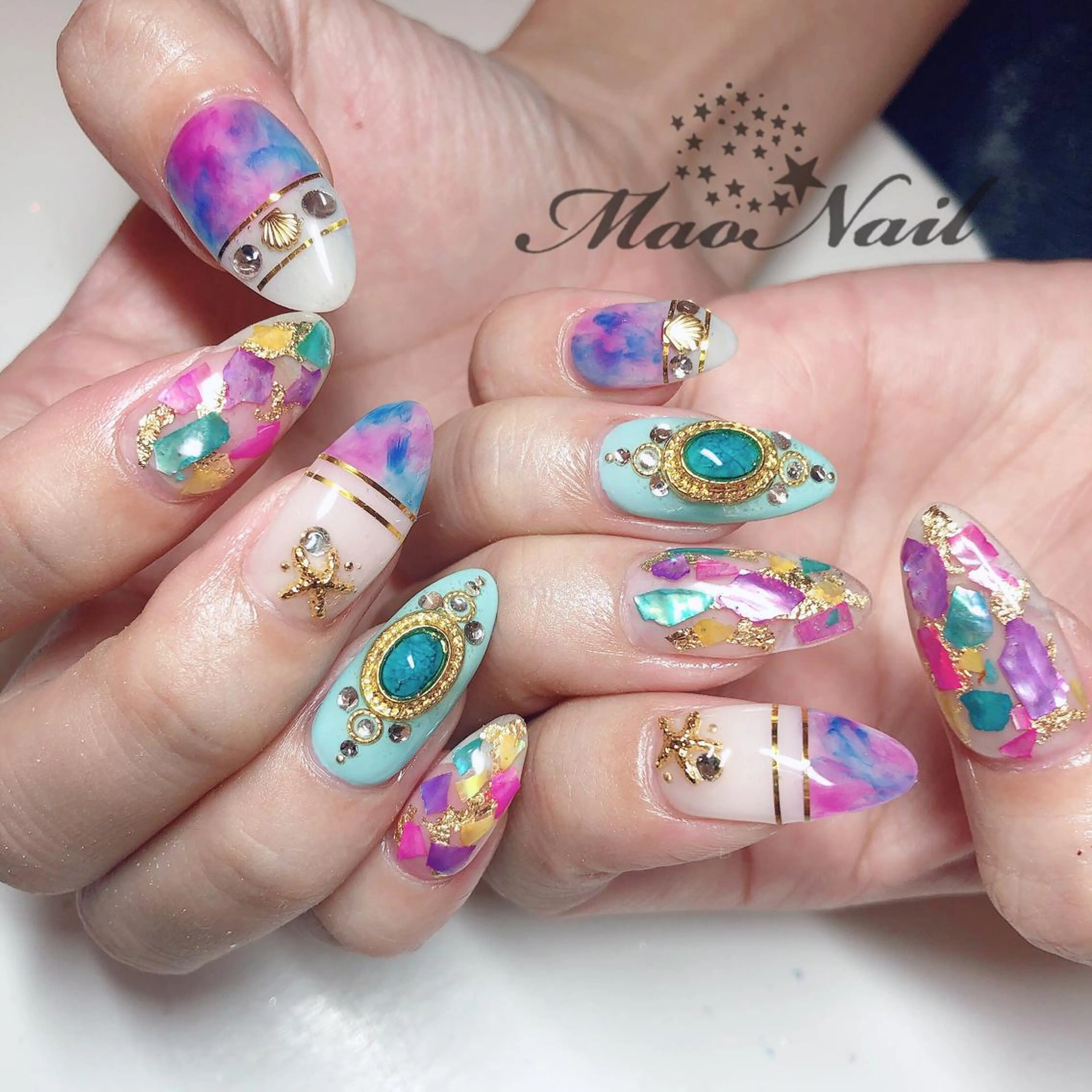 ネイル ハンドネイル mao nailのネイルデザイン