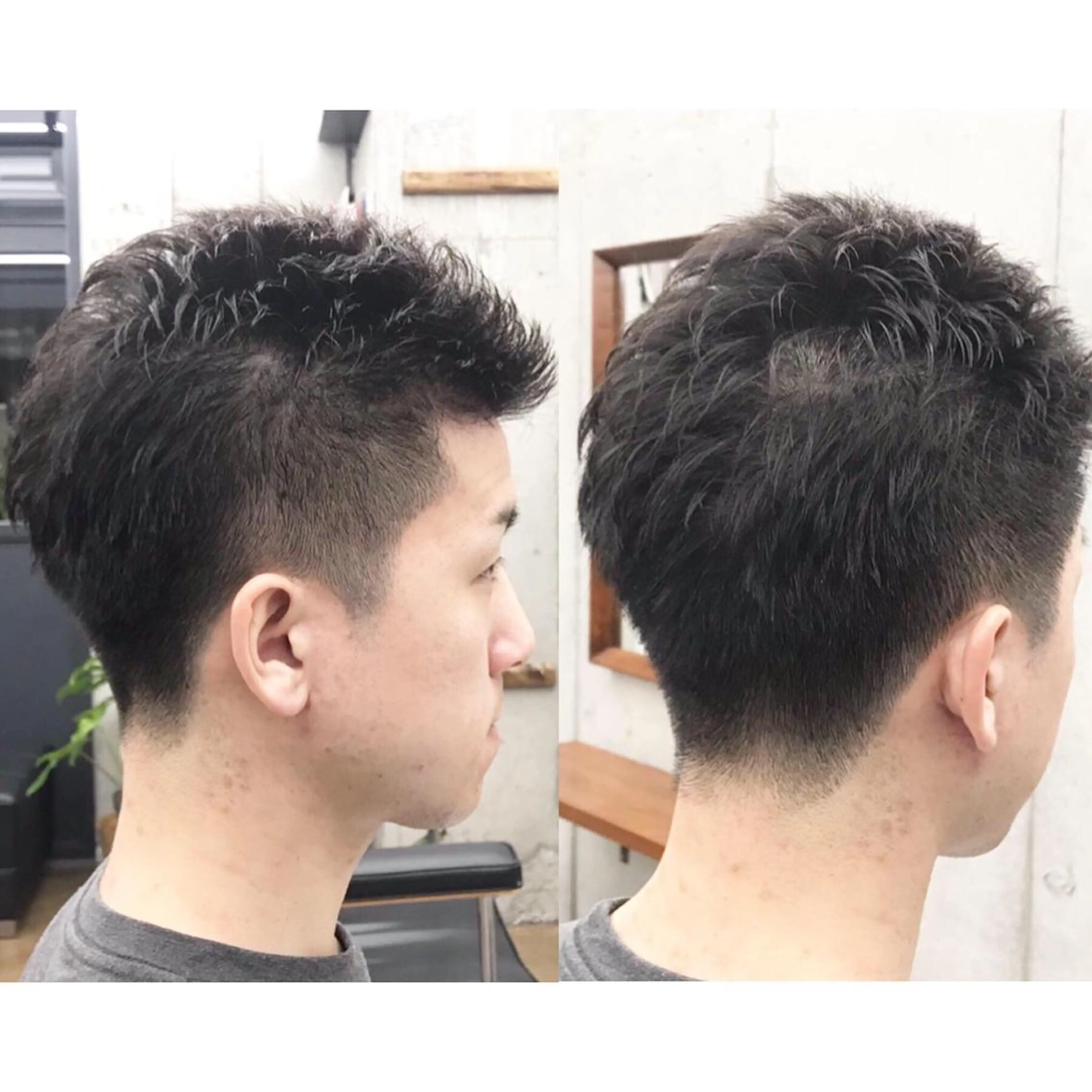 ショート メンズ メンズショート ショートヘア カット ✂︎ウルフ・ショート ✂︎MIKUNIのヘアスタイル