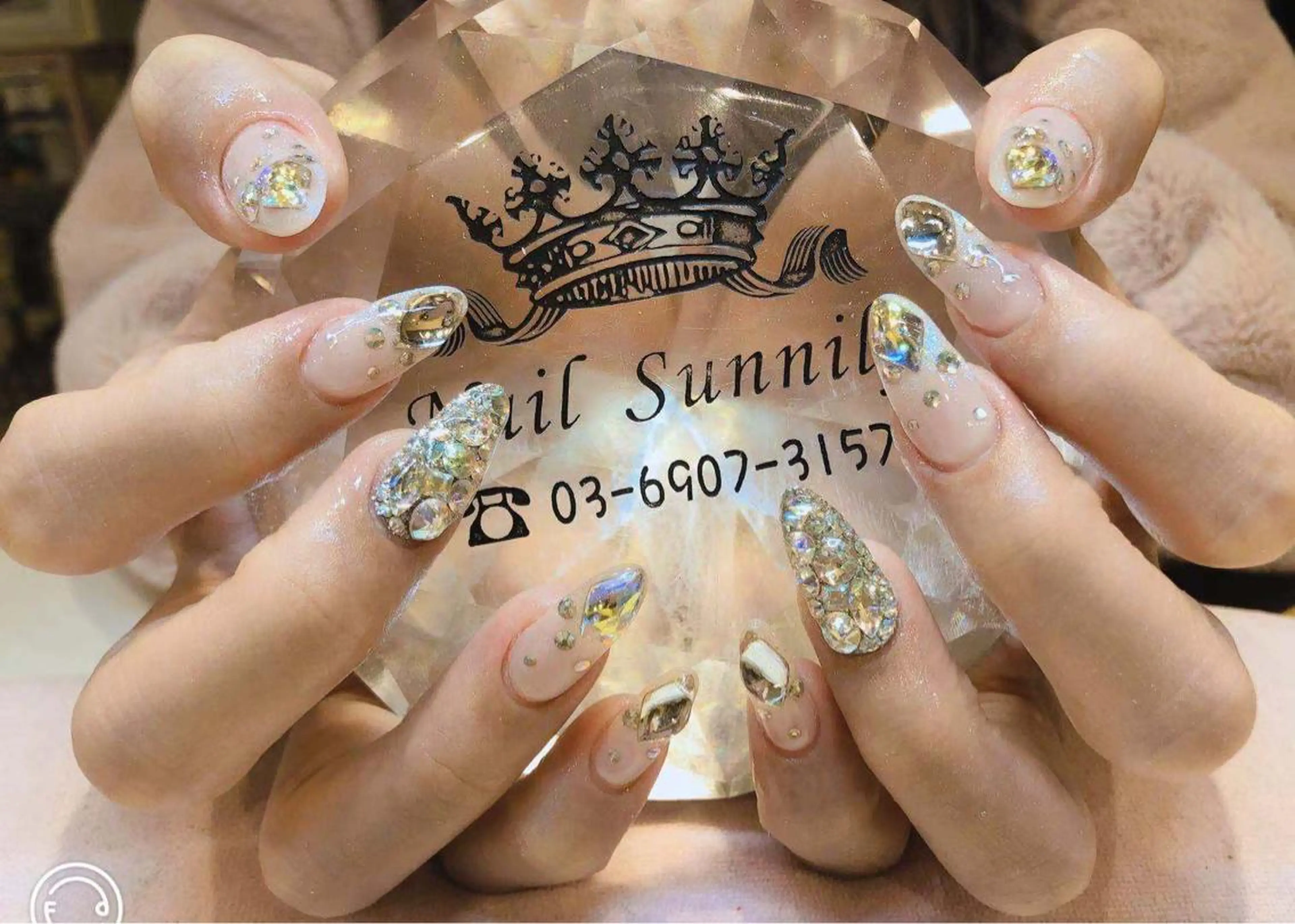 ネイル 長さだし専門店 M2　rikaのネイルデザイン