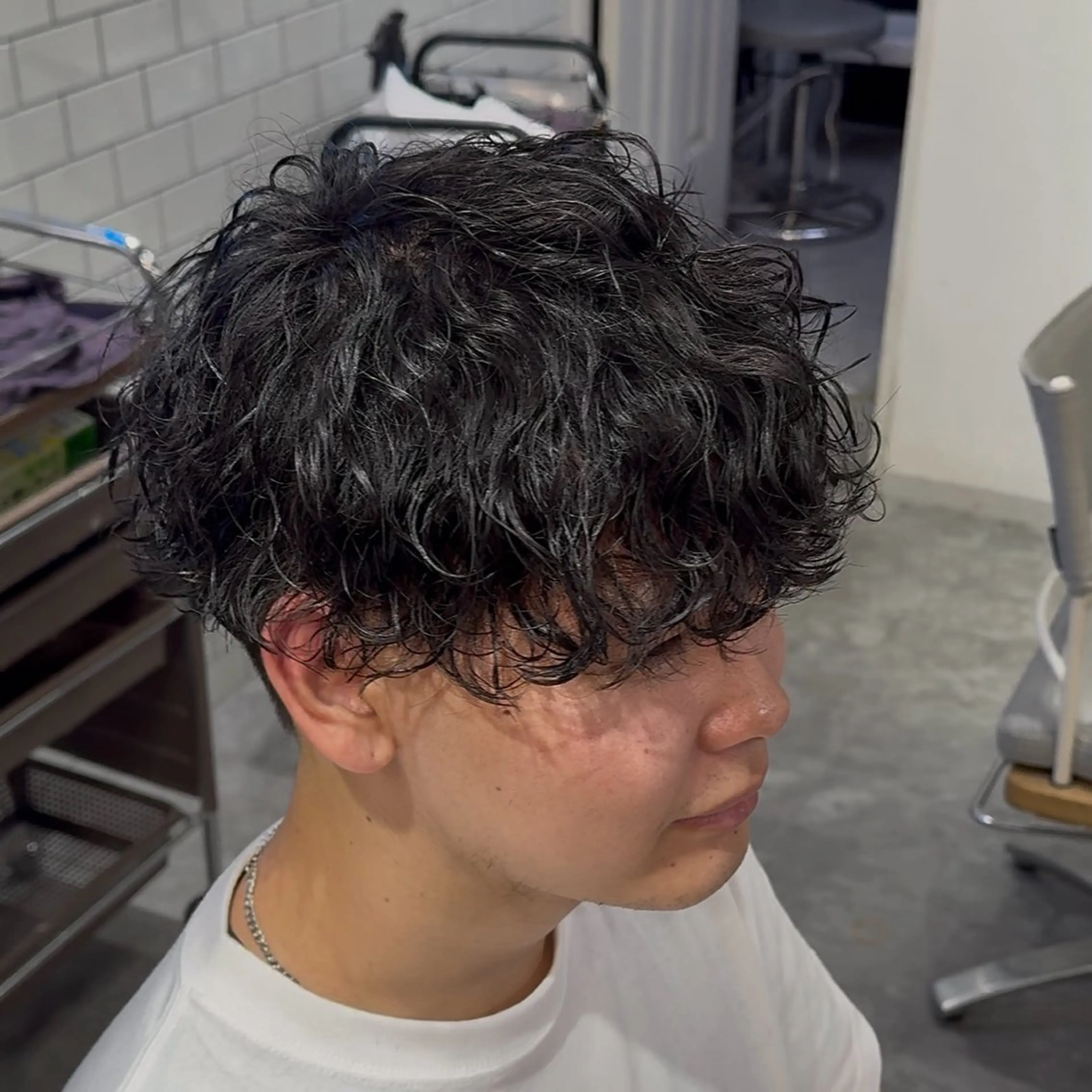 パーマ メンズ カット パーマ メンズ特化美容師 /泉壱恵のヘアスタイル