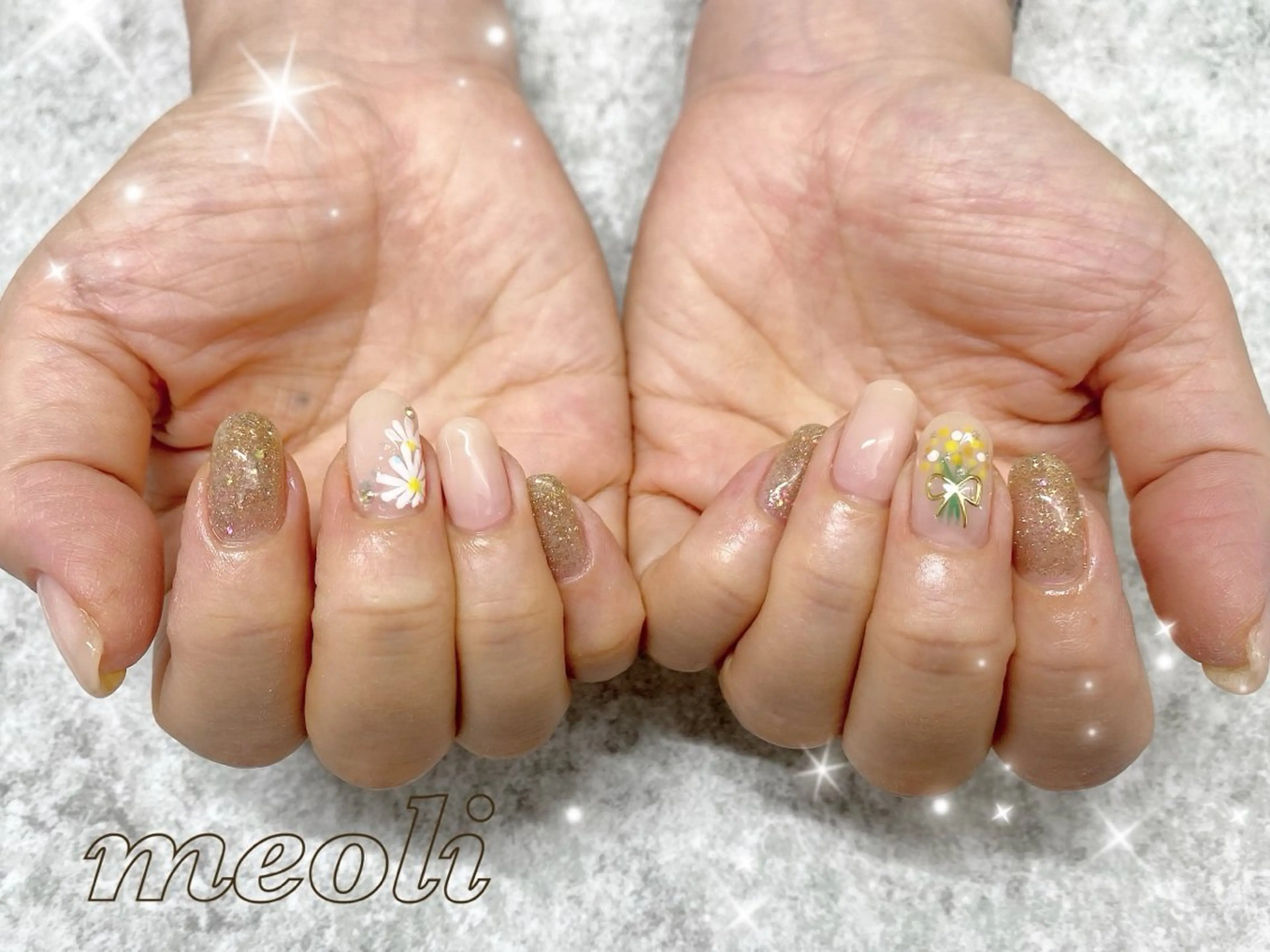 ネイル ハンドネイル nail salon meoli メグのネイルデザイン