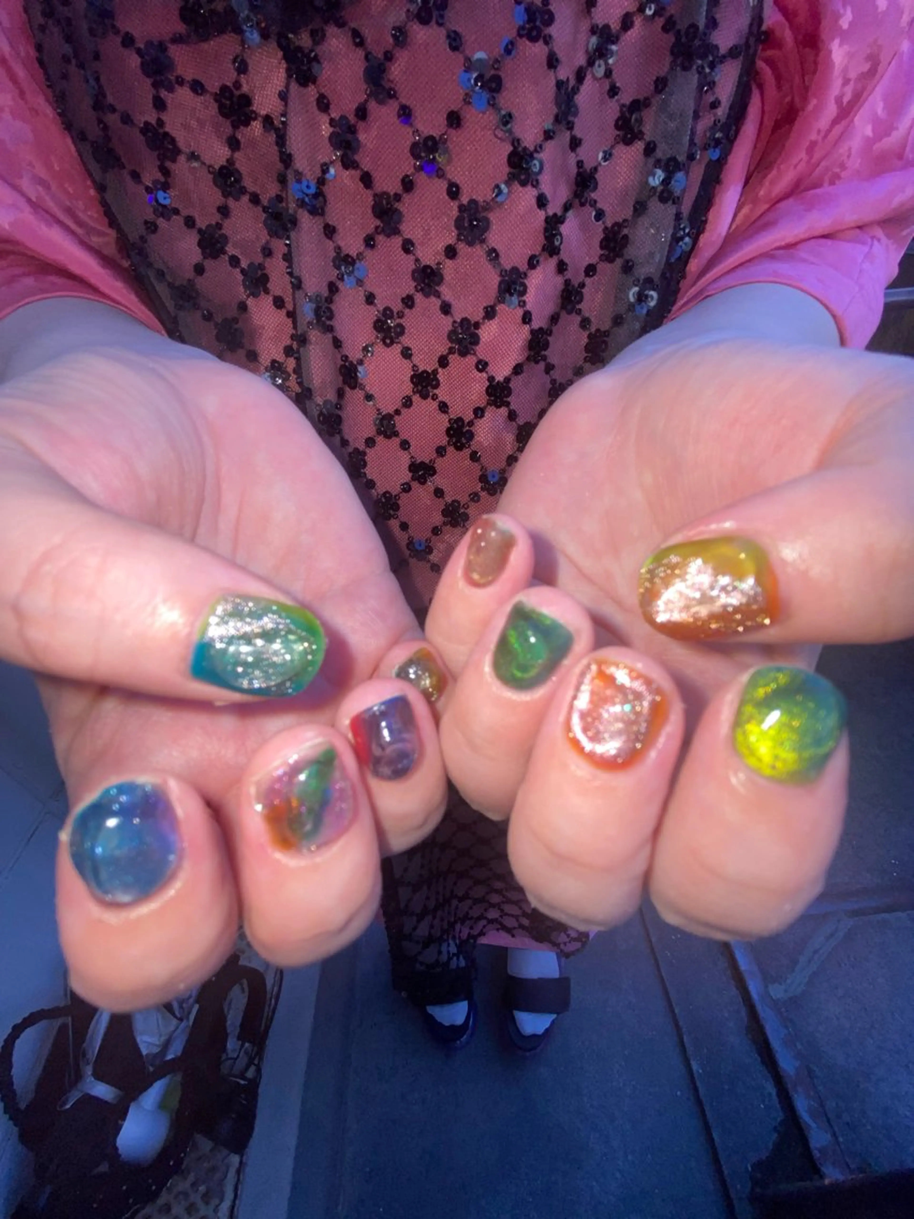 ネイル .unff所属・hana (..)個 性派/メンズネイル◎のネイルデザイン