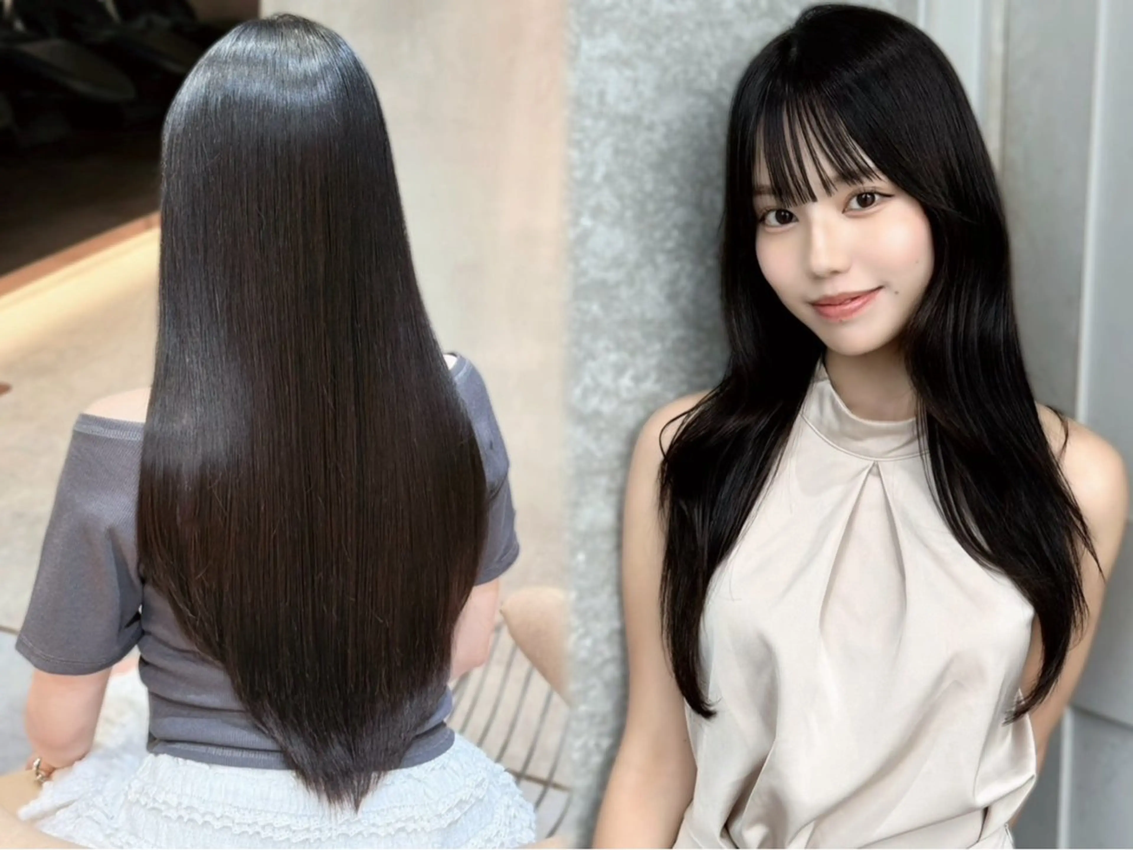 韓国ヘア/美髪矯正/ Haruna🦋のヘアスタイル
