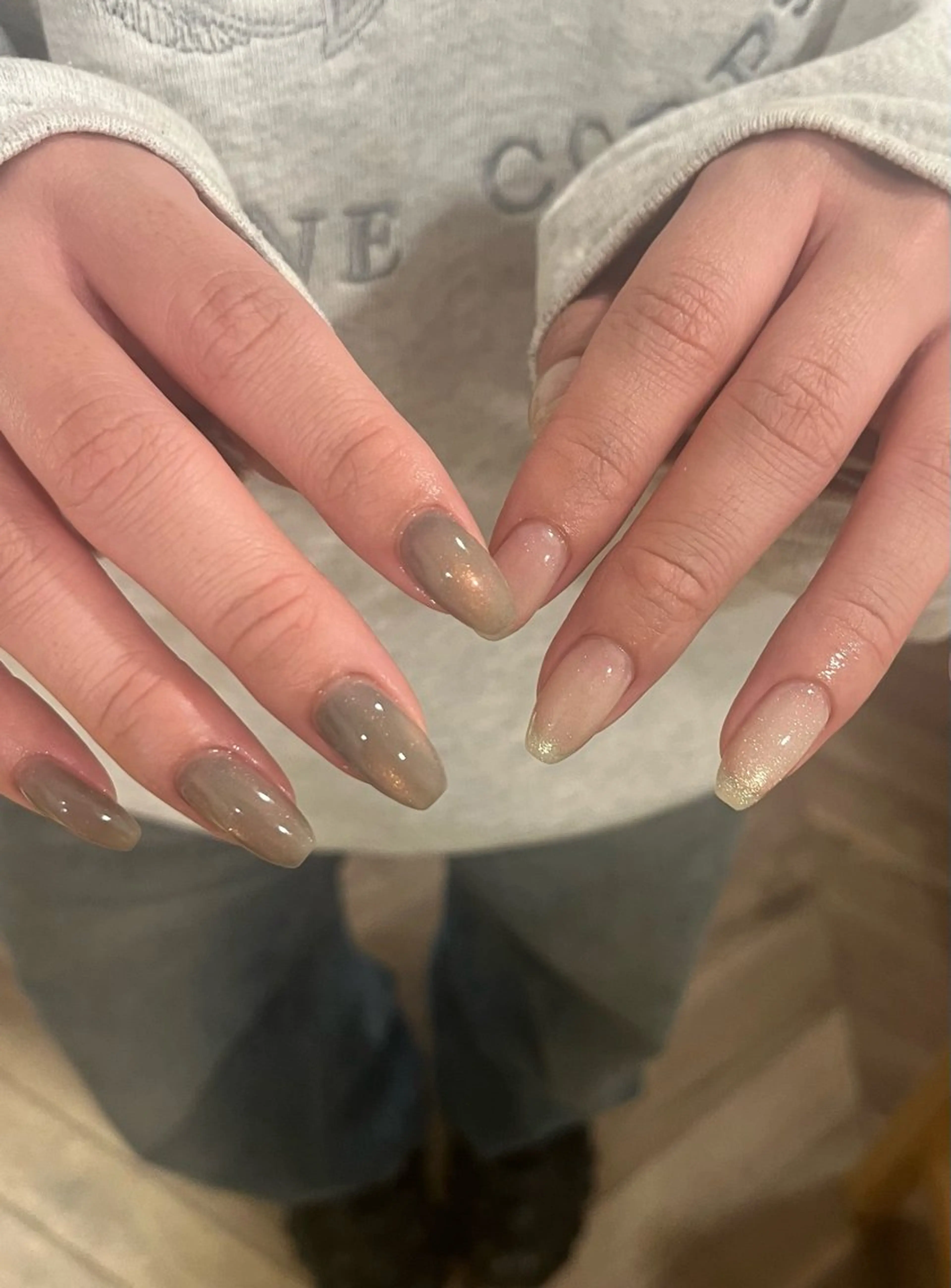 ネイル マグネットネイル ハンドネイル AT.1011(アトリエテンイレブン)所属・AT.1011 (ハルカ)のネイルデザイン