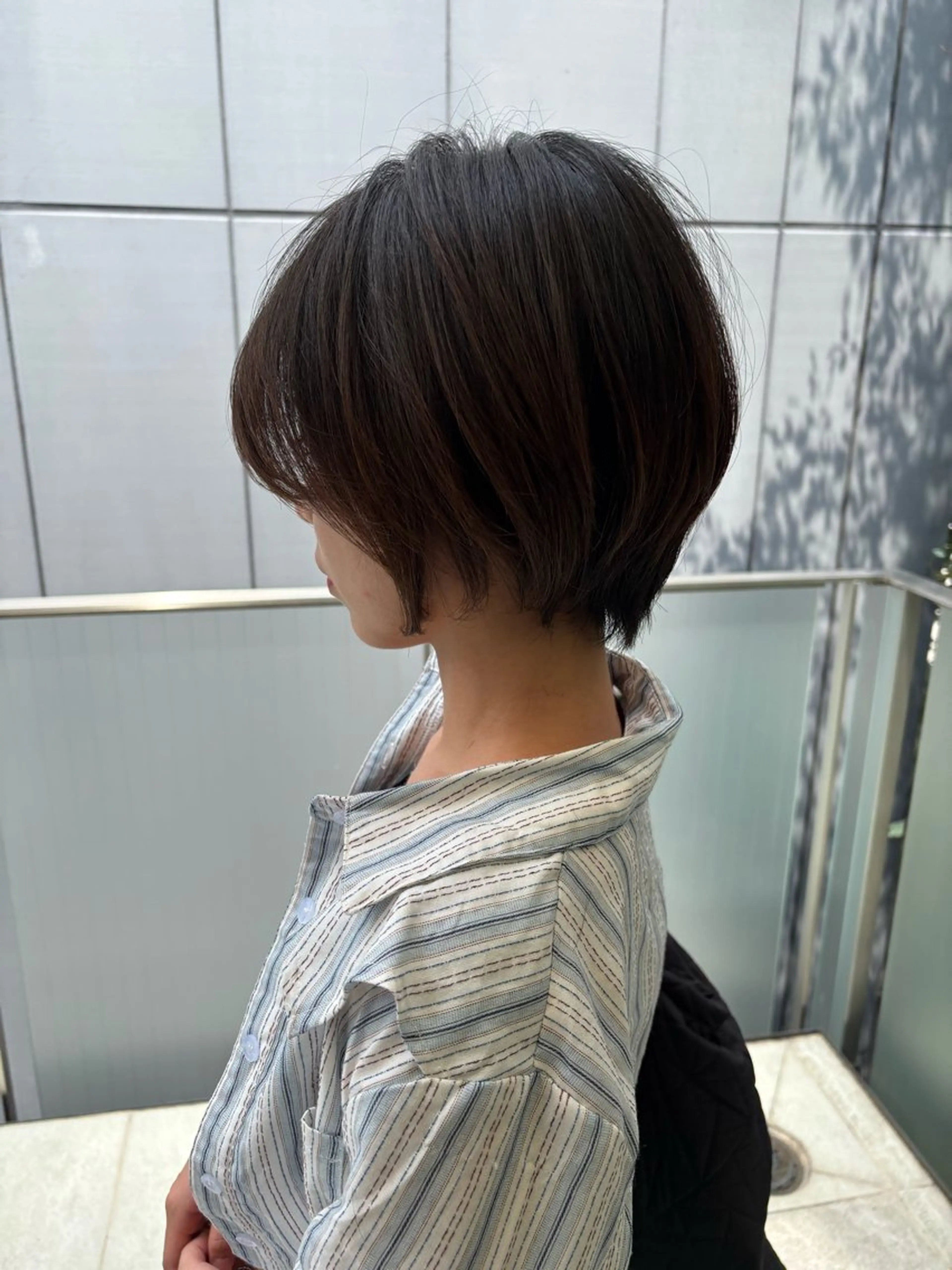 ショート 無料カットモデル /小顔ショート/荒砂のヘアスタイル