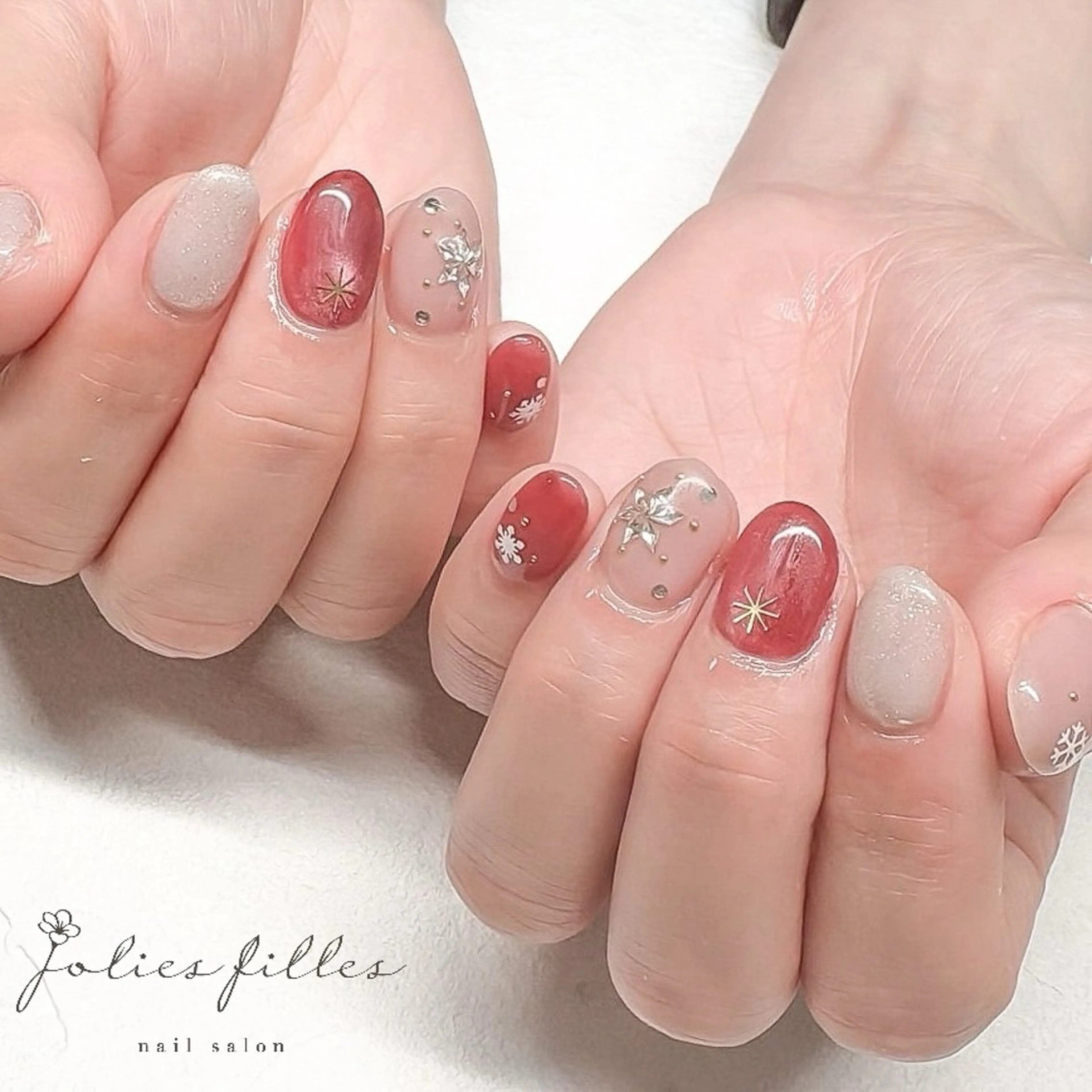 ネイル ハンドネイル ジョリフィーユ 長谷川のネイルデザイン