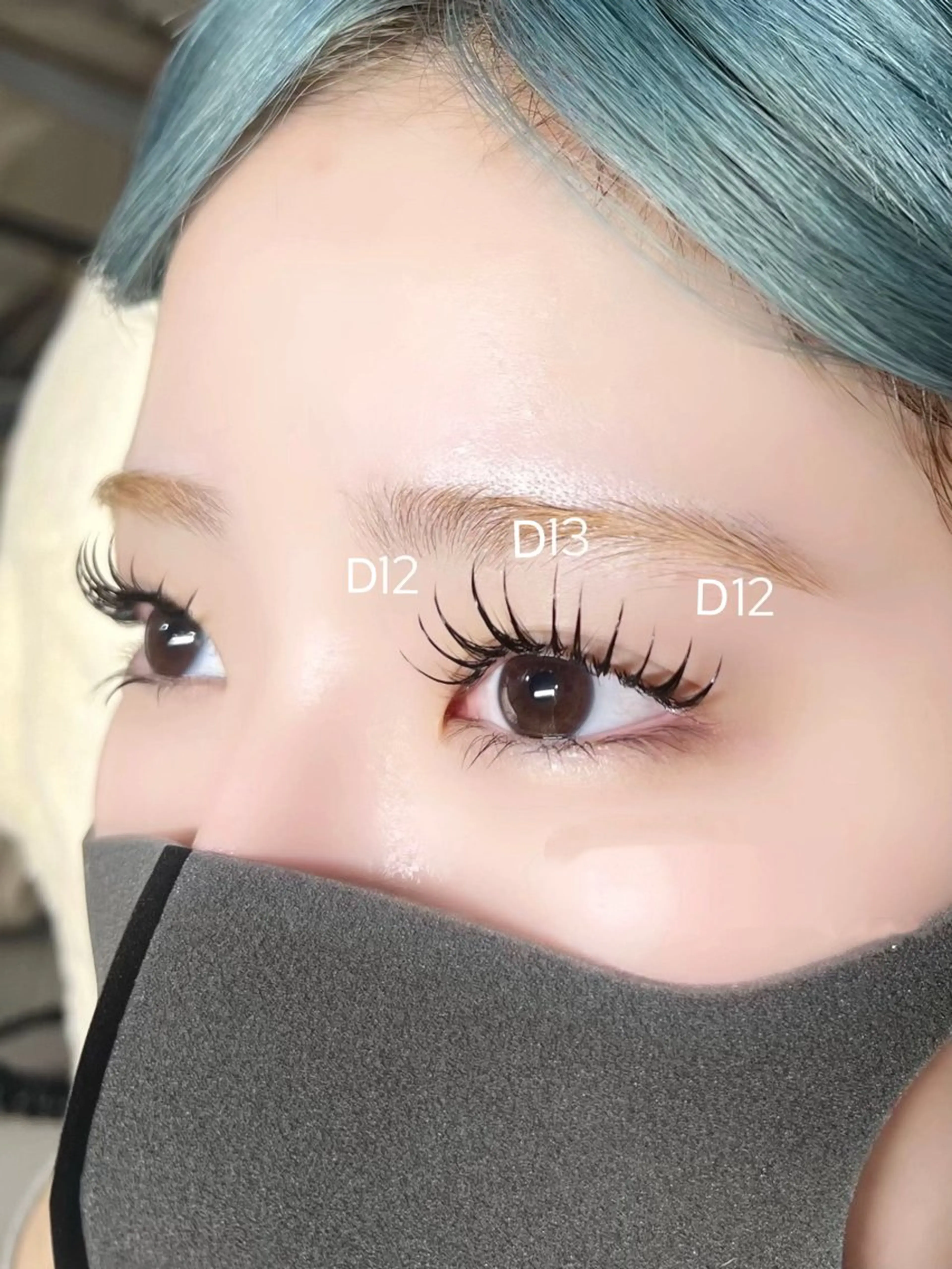 マツエク・マツパ バインドロック 束感まつ毛 フラットラッシュ ナチュラル パリジェンヌラッシュリフト マツエク YK• マツエクサロンのマツエク・マツパデザイン