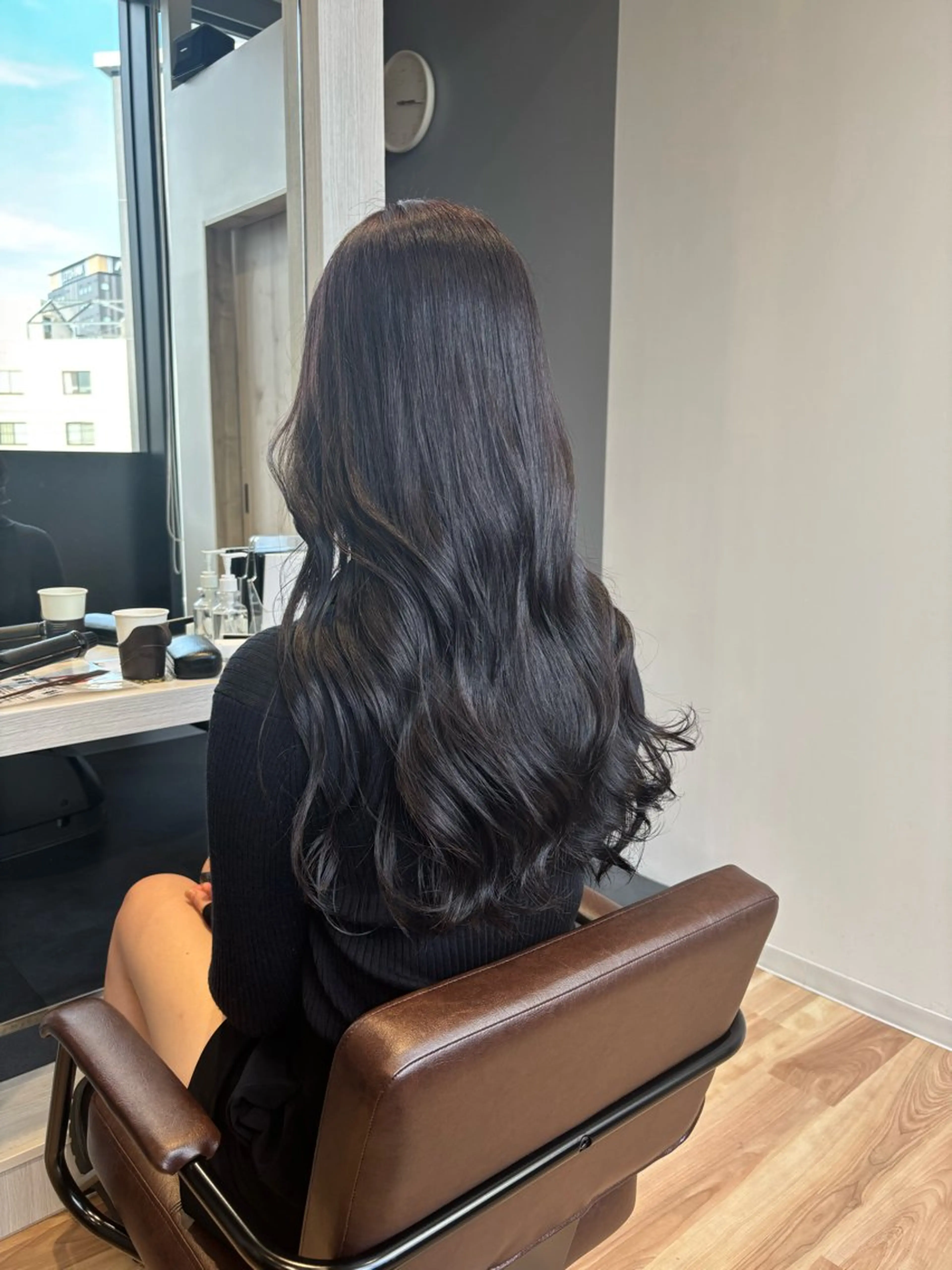 ロング カラー ブラウンカラー ダークブラウン カット ヘアカラー トリートメント STYLE エキシティ店所属・【似合わせパーマ】 STYLE 杉原　魁のヘアスタイル