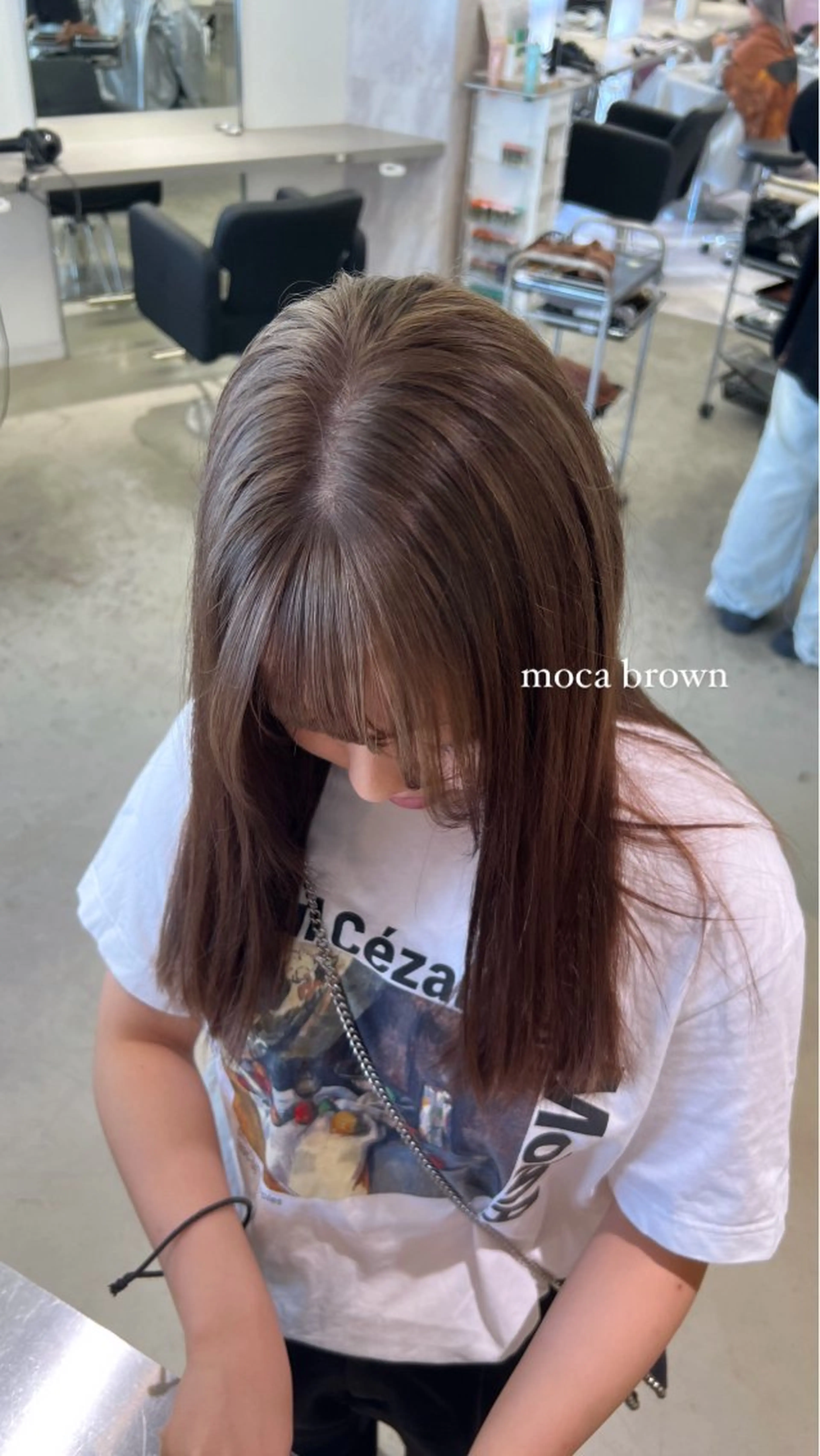 ロング カラー EIGHT　樹梨 ／韓国ヘア🩶のヘアスタイル