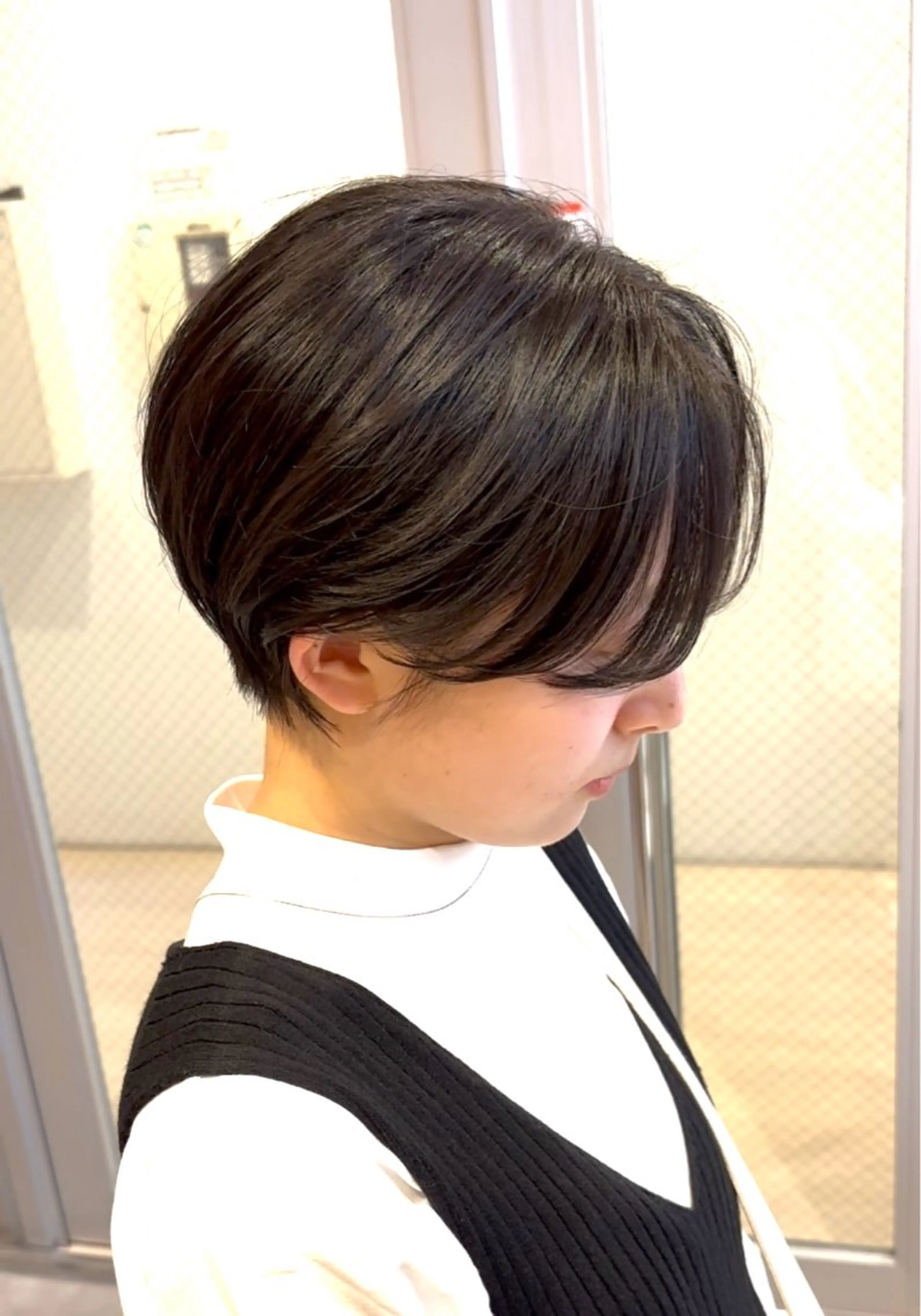 ショート 丸みショート ショートヘア HARUKI  MINATO Japan広島紙屋町店所属・hmj紙屋町店 脊戸智志のエステ・リラクイメージ