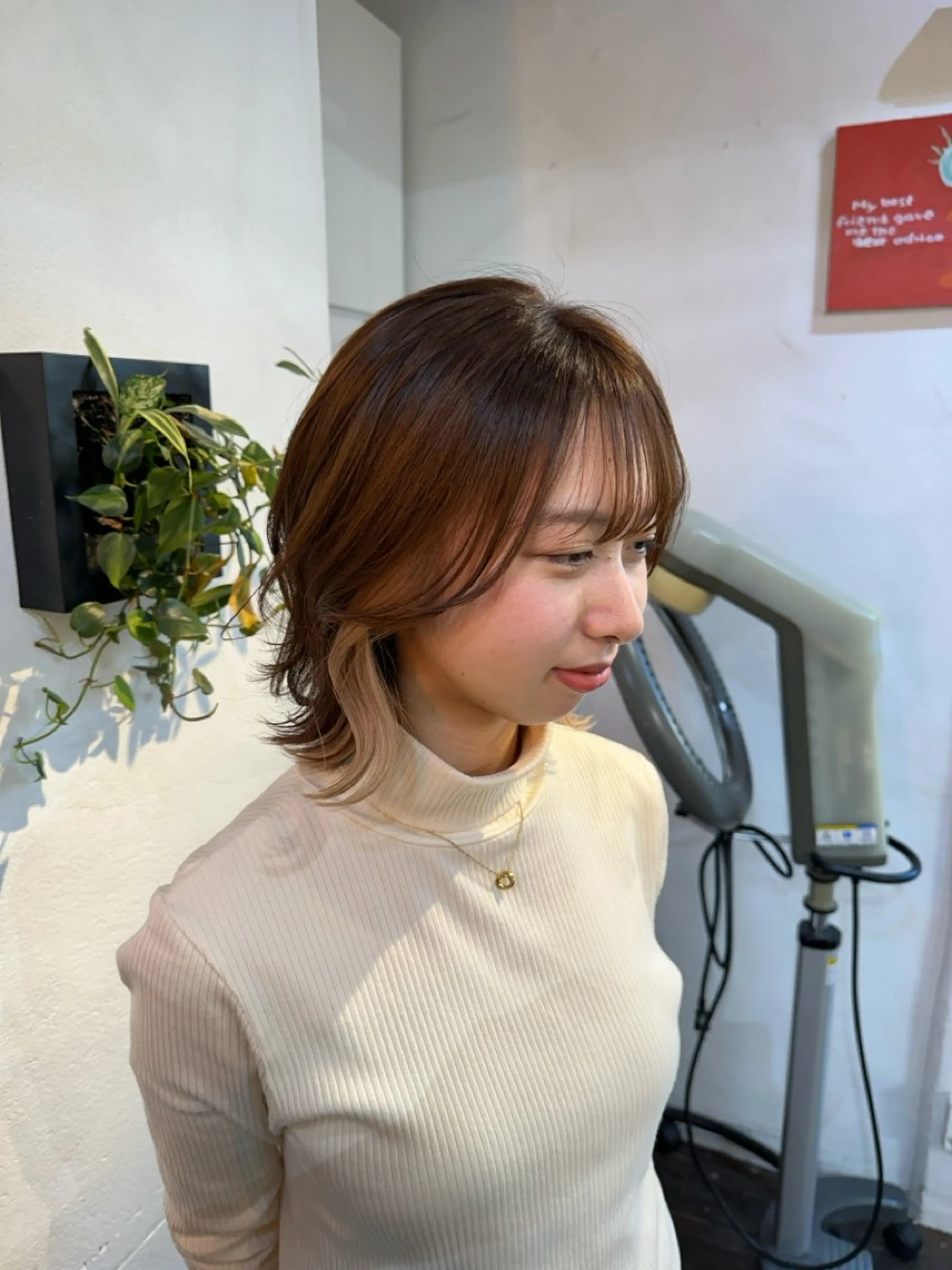 ミディアム カット ヘアカラー トリートメント 全国カットコンテスト 受賞🏅satoのヘアスタイル