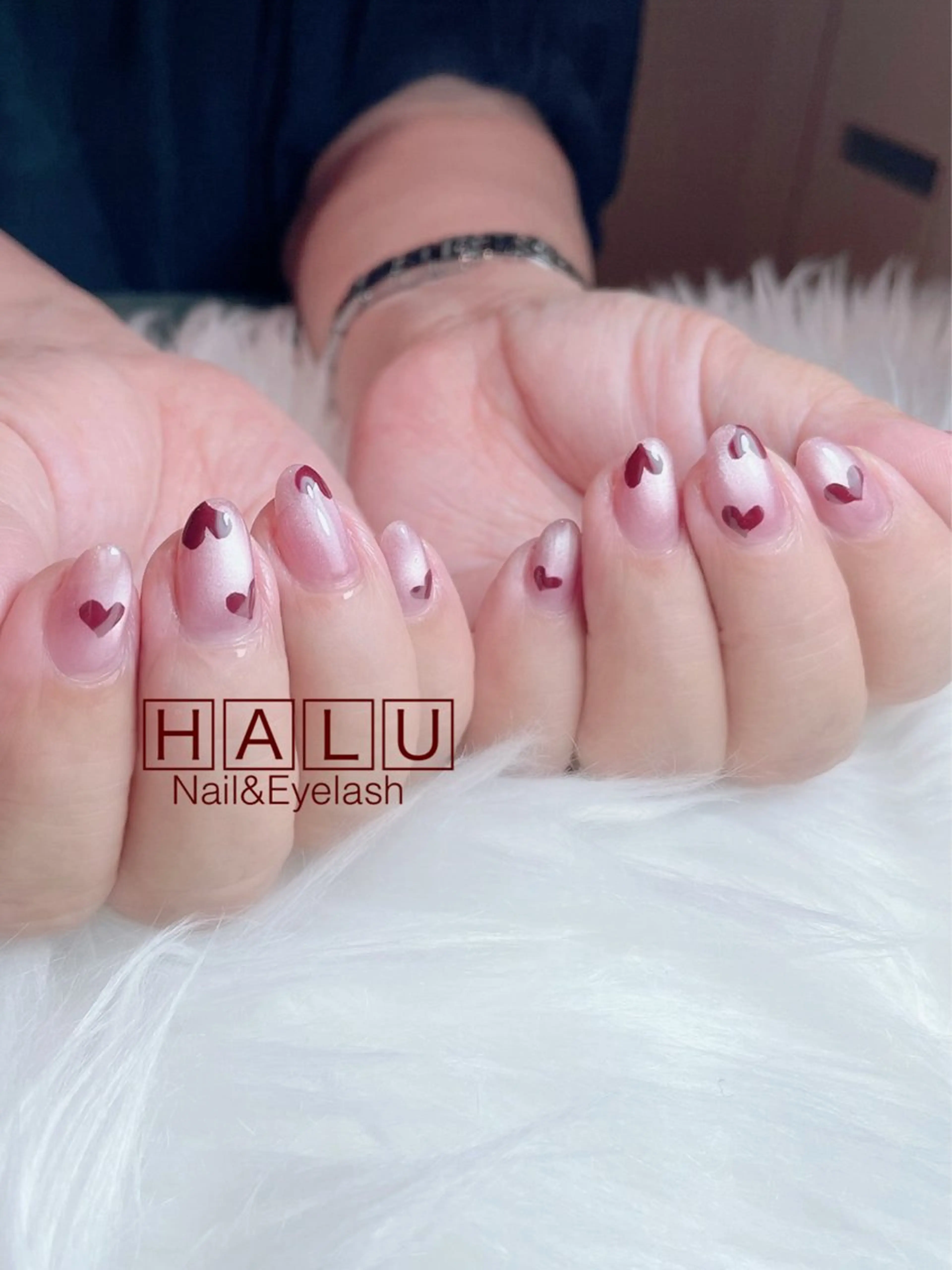 ネイル ハート HALU ハルのネイルデザイン