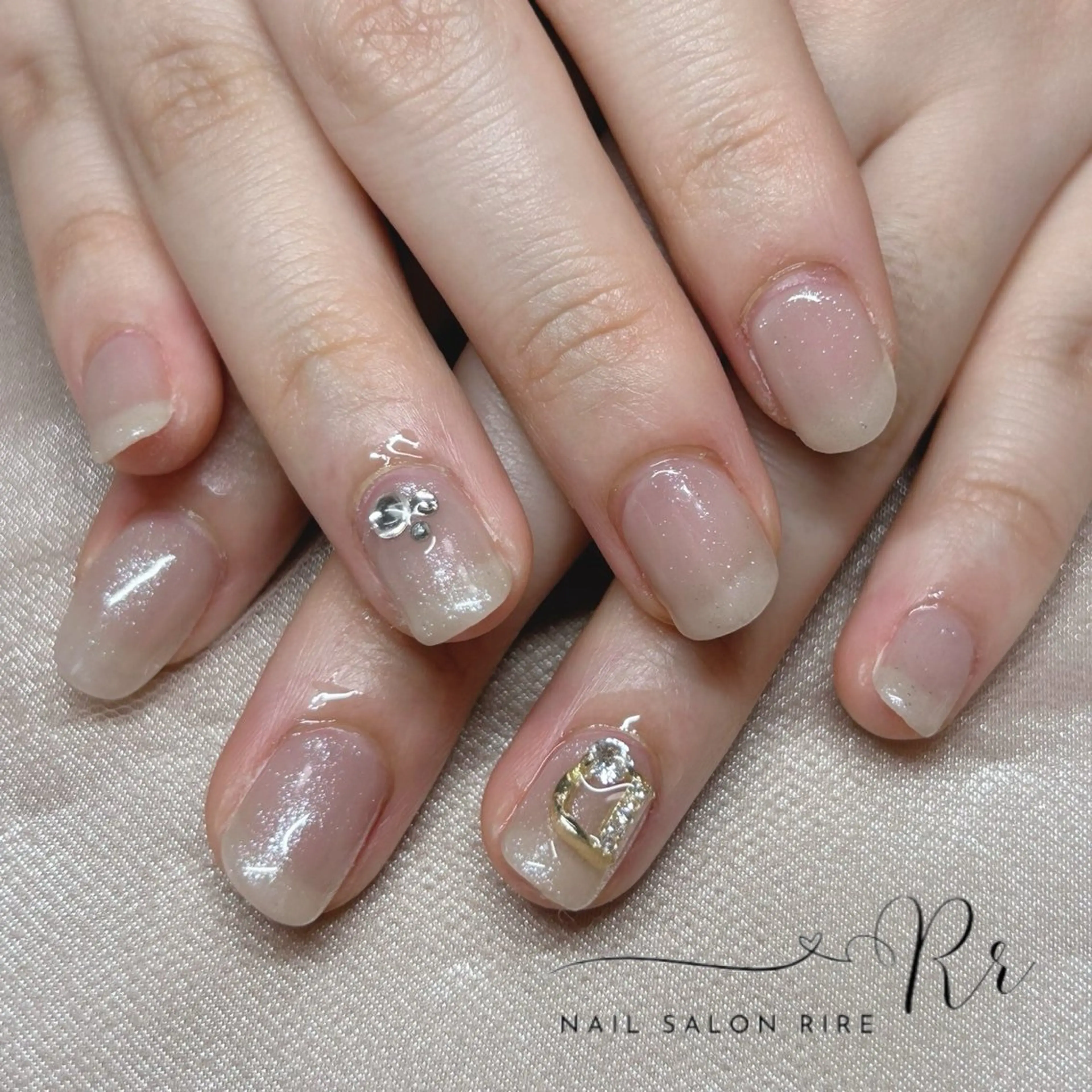 ネイル ワンカラーネイル nail×脱毛room &所属・福井ネイル Ryokaのネイルデザイン