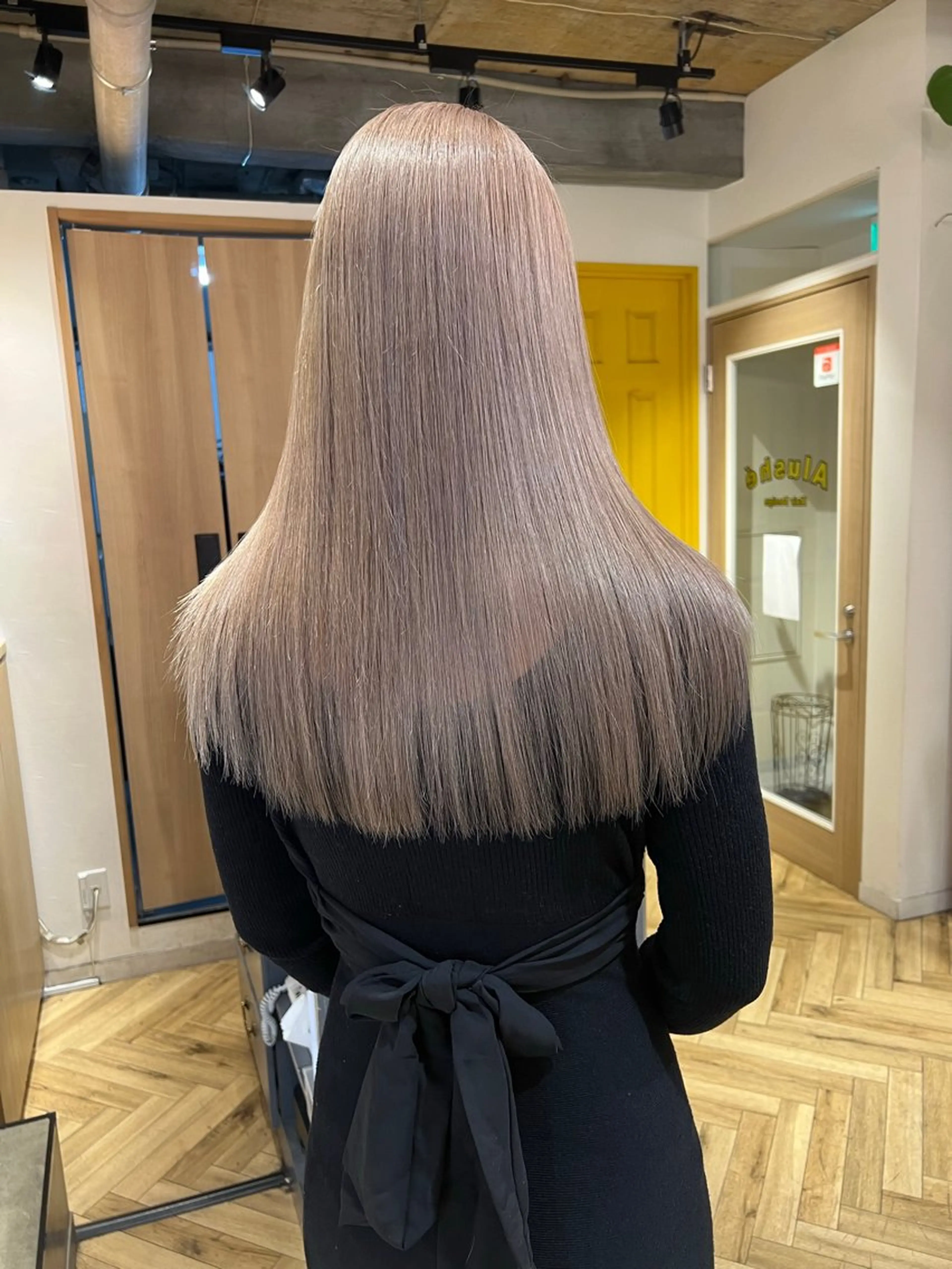 ロング カラー 艶カラー/韓国顔周り 🎀mamiのヘアスタイル