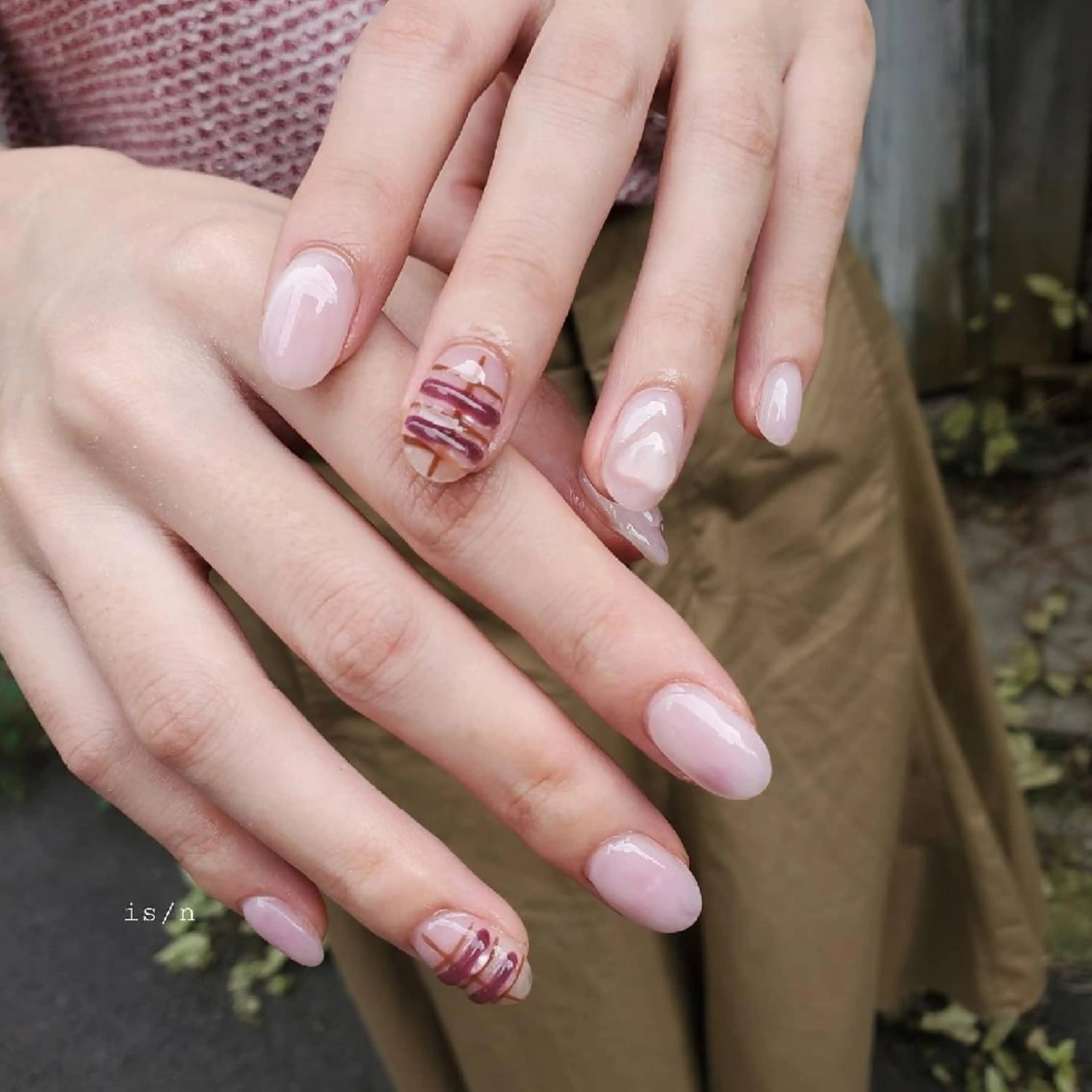 ネイル ハンドネイル 店長 佐藤のネイルデザイン