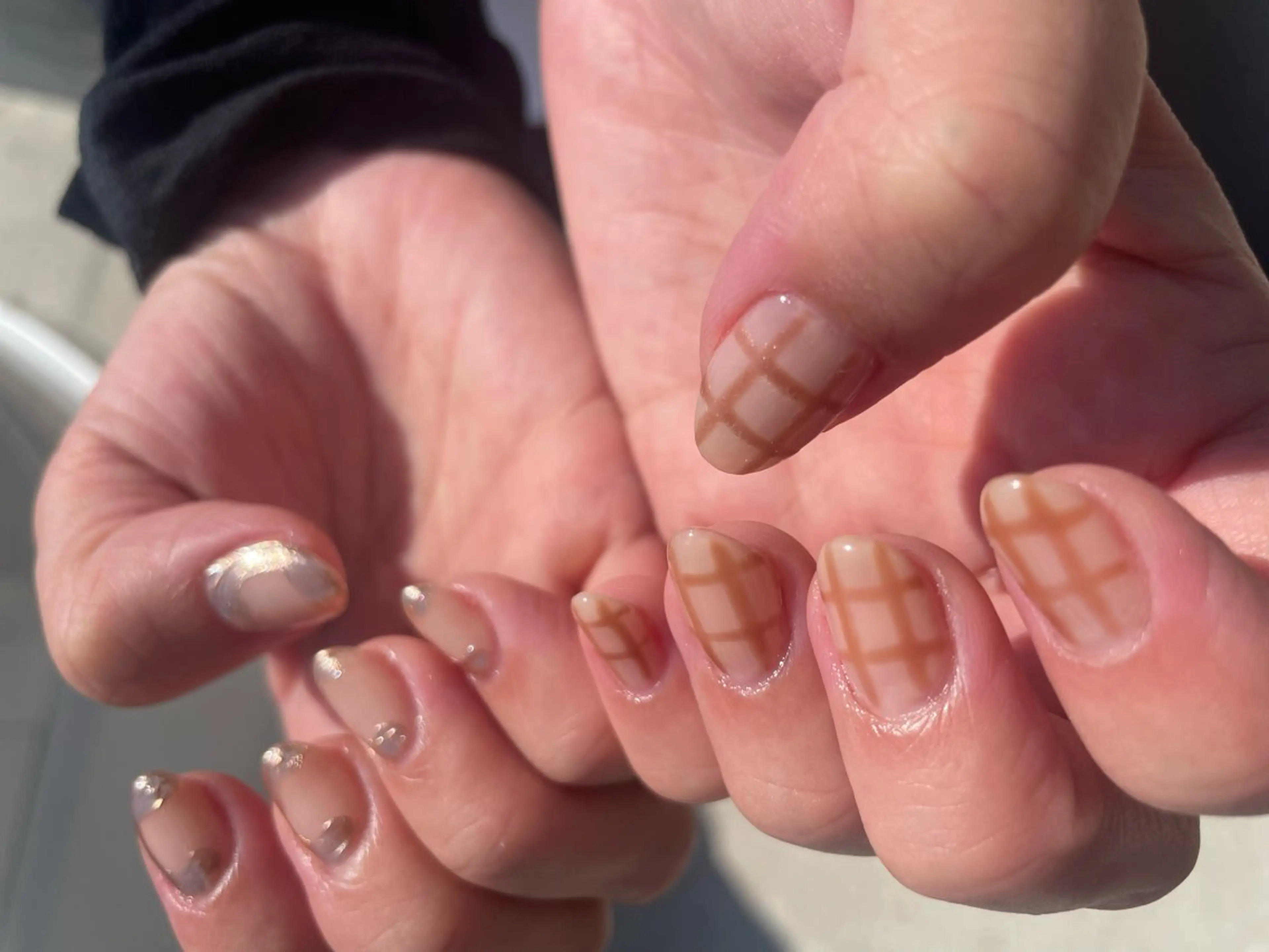 ミディアム Kuroki Yurikaのネイルデザイン