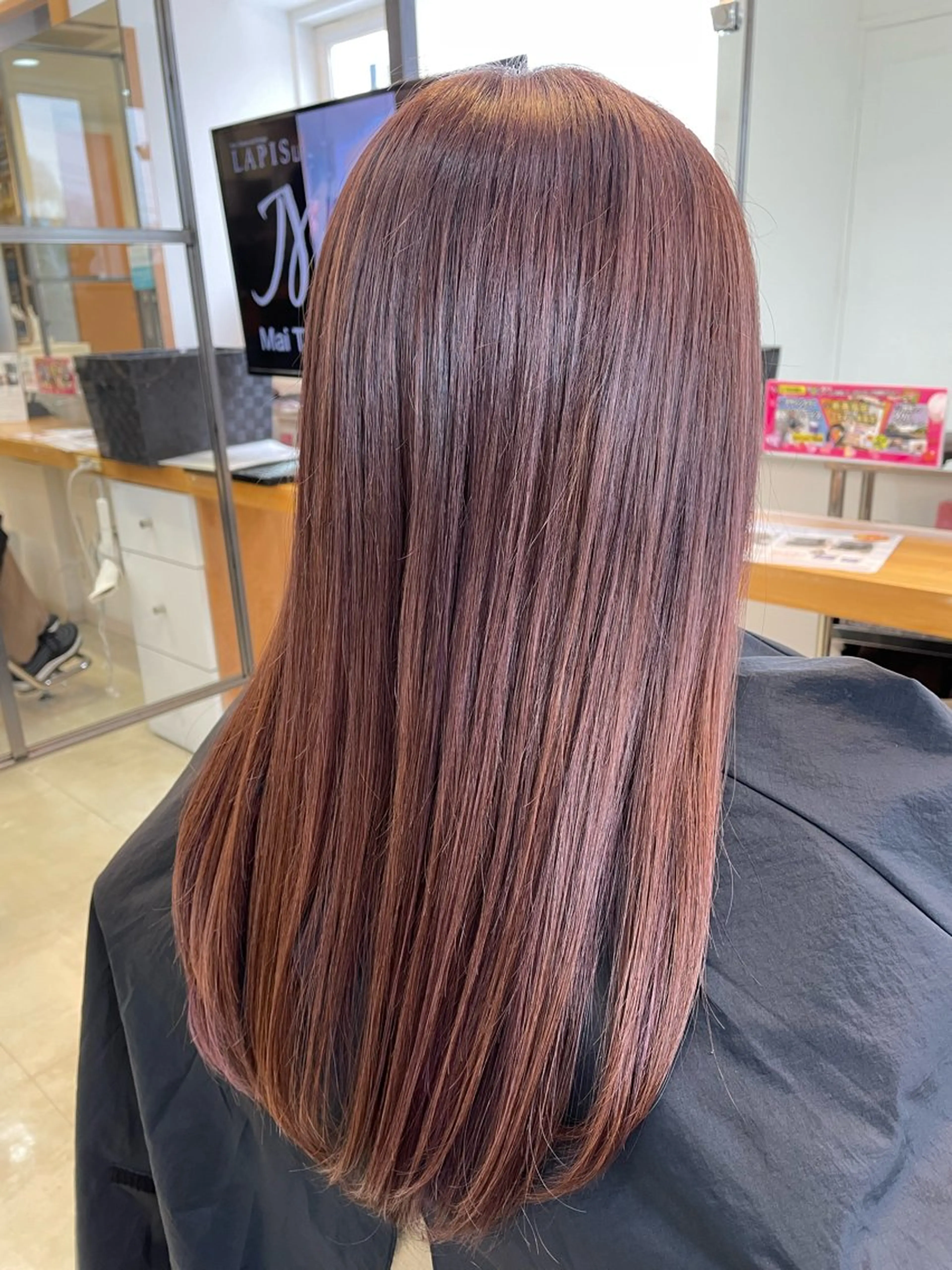 オーガニック艶カラー＋進化系髪質改善トリートメントの写真