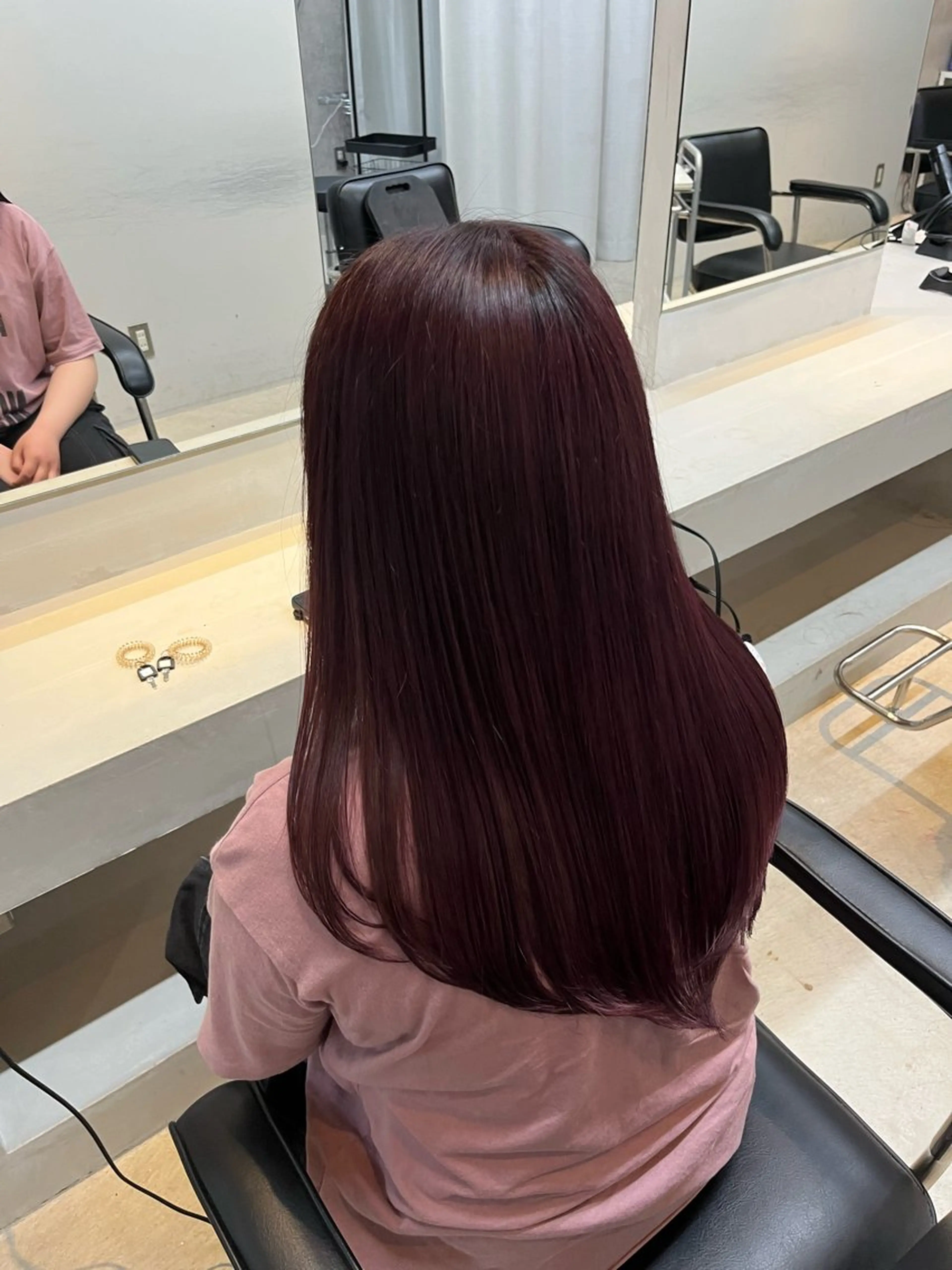 カラー 中島 日菜のヘアスタイル