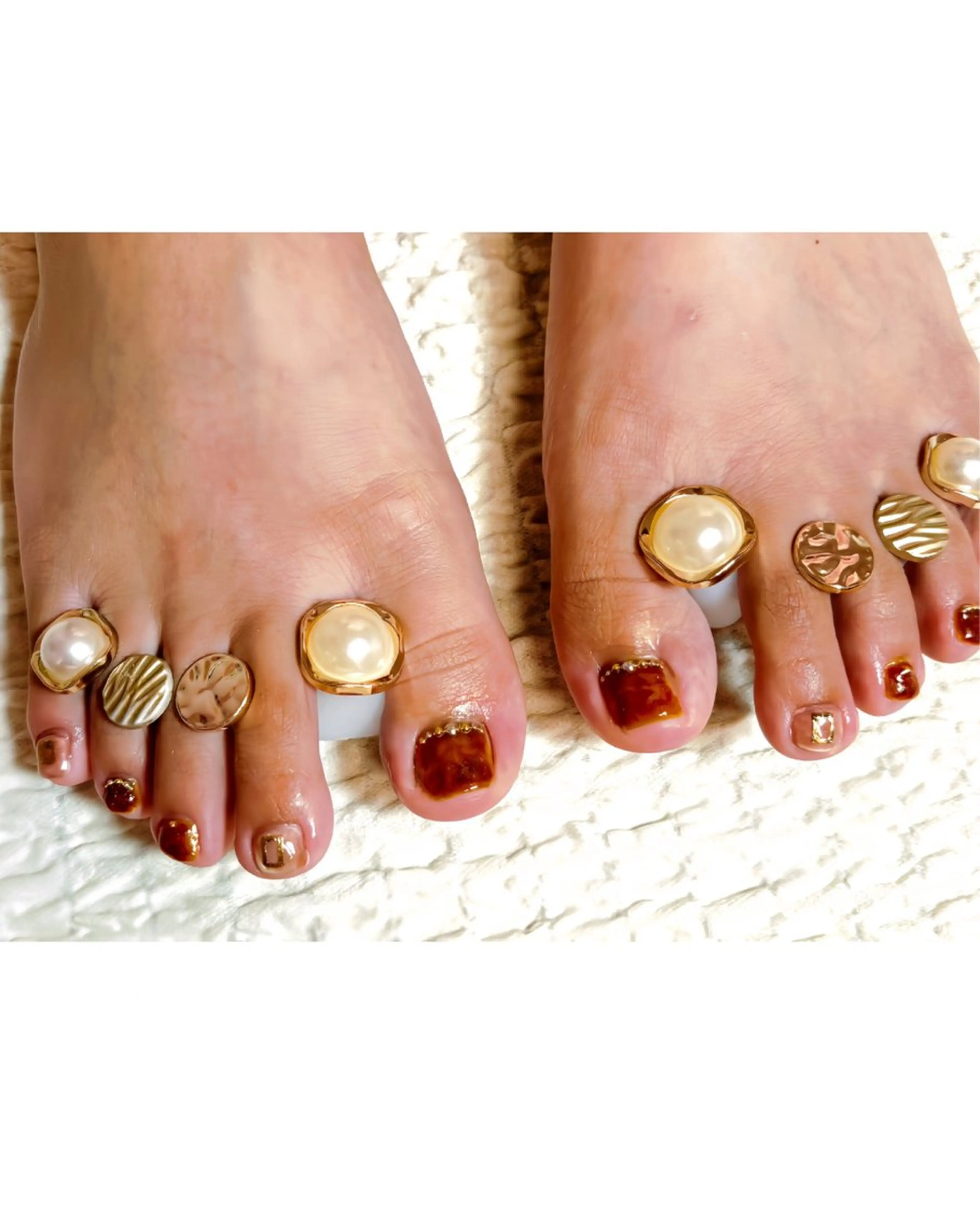 ネイル フットネイル ハンドネイル ぽっぷん satomiのネイルデザイン