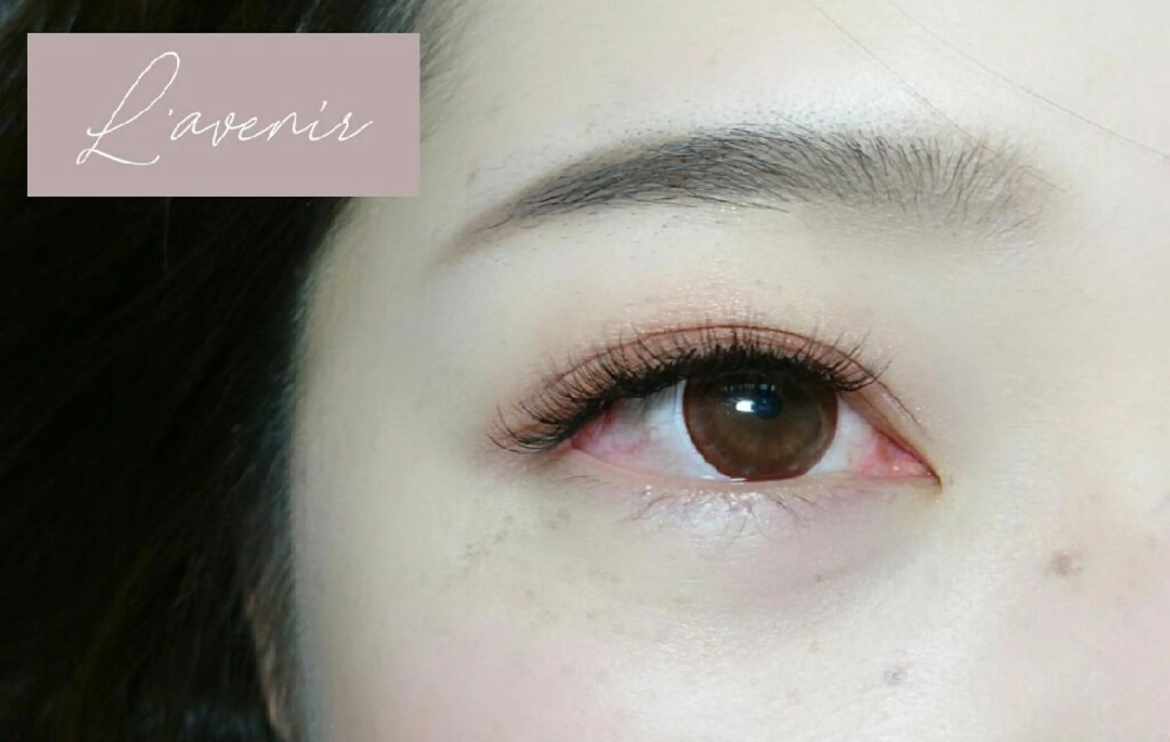 マツエク・マツパ フラットラッシュ ボリュームラッシュ l'avenir所属・l'avenir yukaのマツエク・マツパデザイン