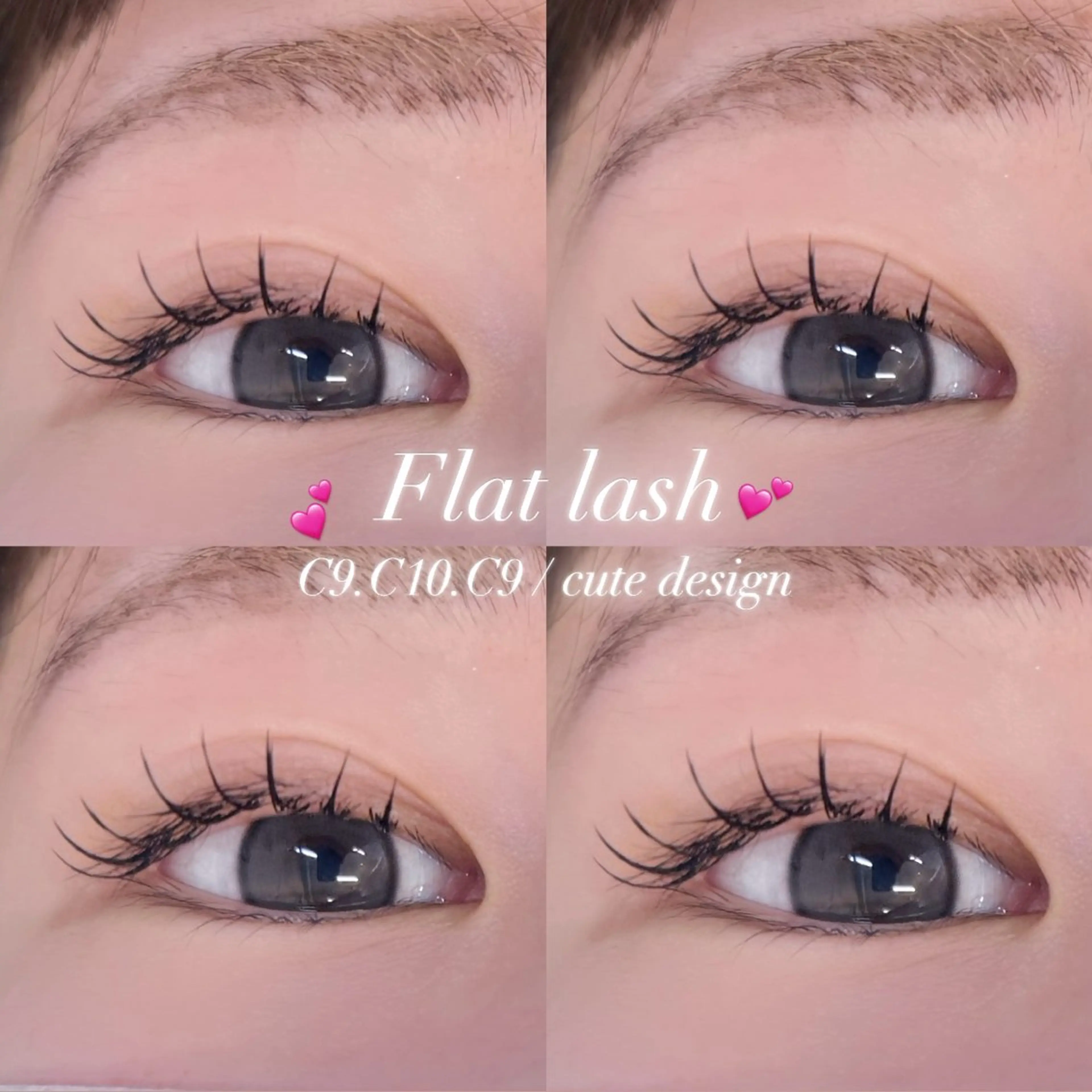 🩷 フラットラッシュ 付け放題 （80​〜​100本 ）🩷の写真