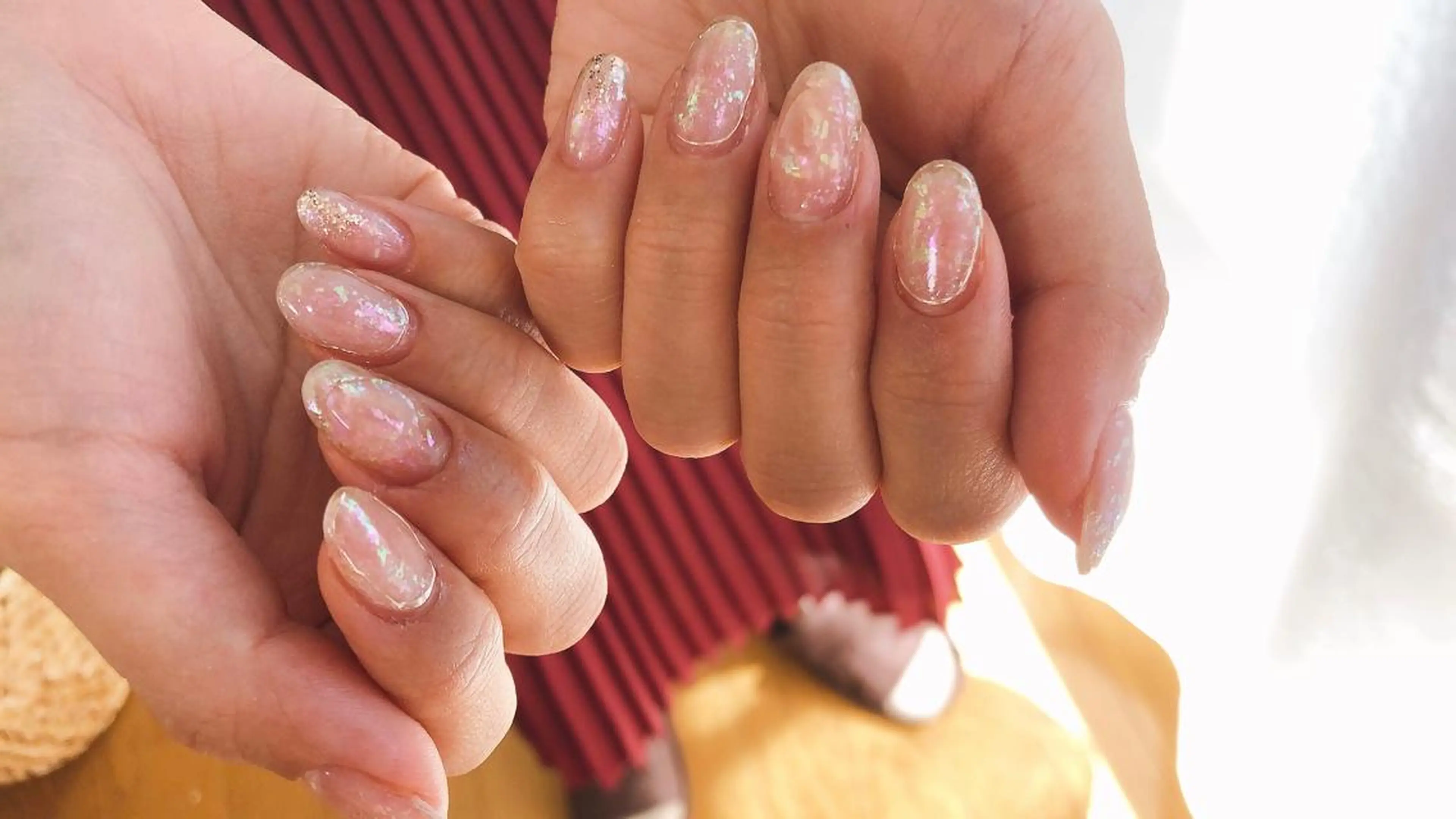 ネイル クリアネイル Mogu nail 二子玉川のネイルデザイン