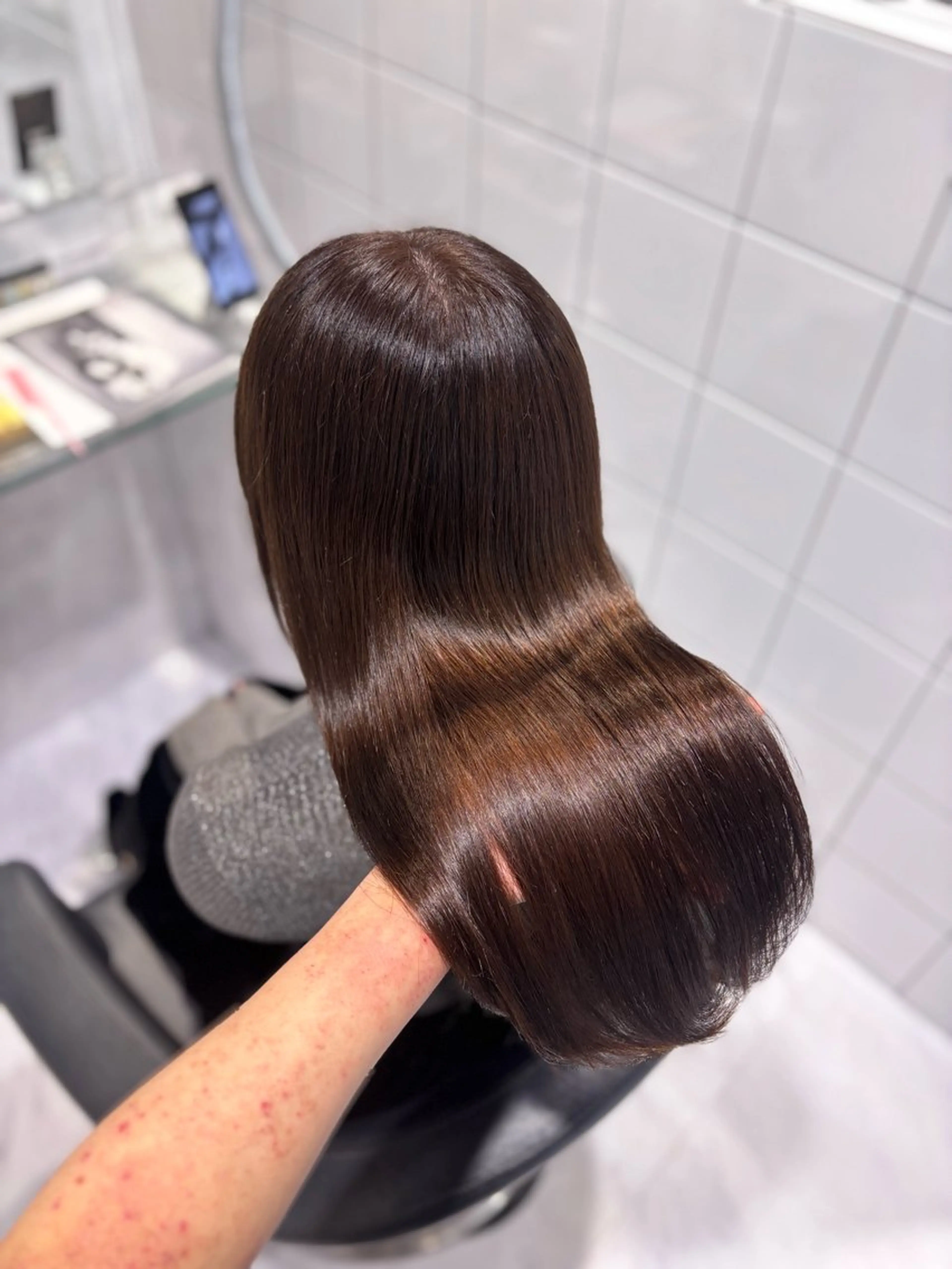 ロング カラー ブリーチ ブリーチなしカラー トリートメント ヘアカラー トリートメント 淡めベージュ🤎ショ ート🤎Kiyokaのヘアスタイル