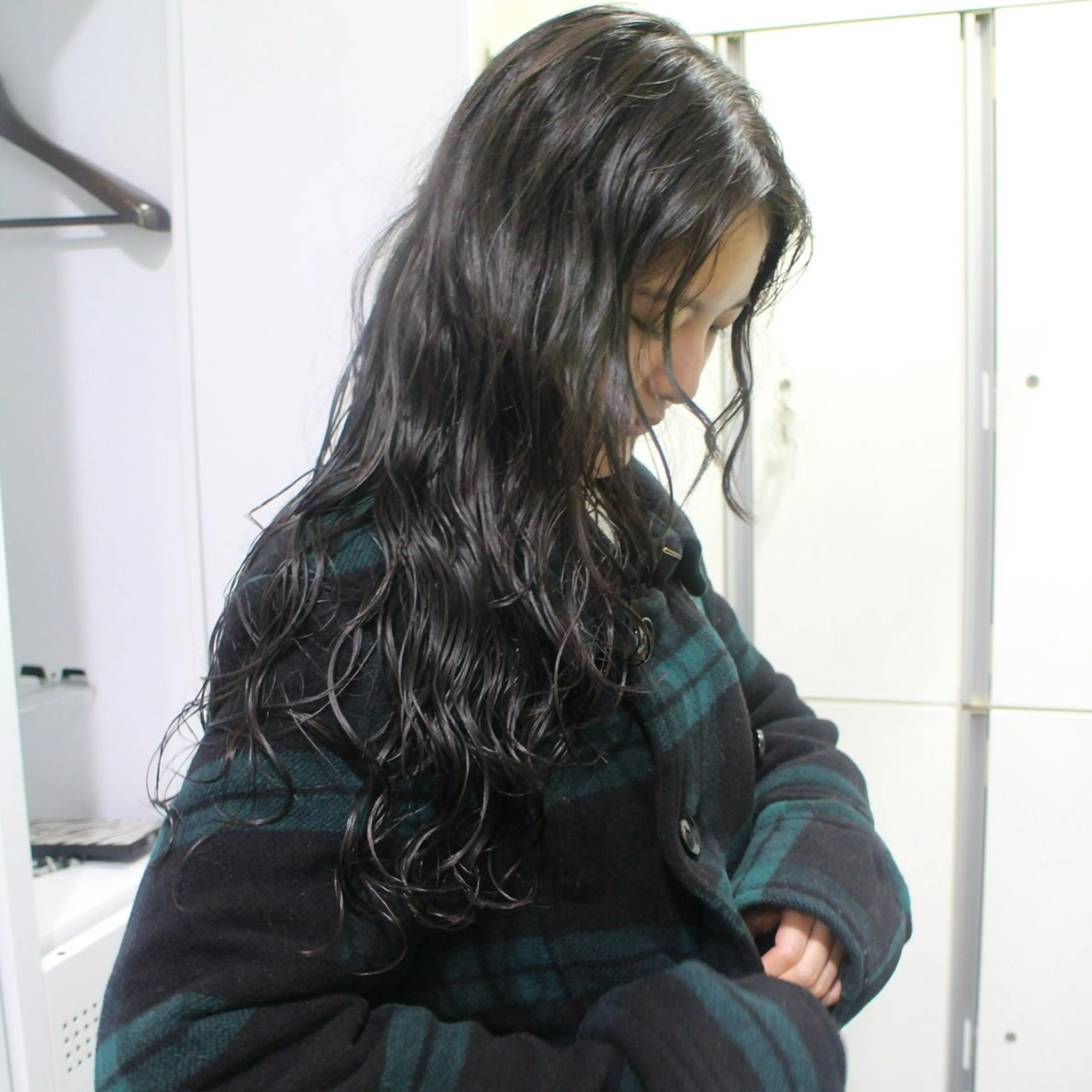 ロング パーマ 韓国風ヘア カーリーパーマ/ 透明ｶﾗｰ/MIKUのヘアスタイル