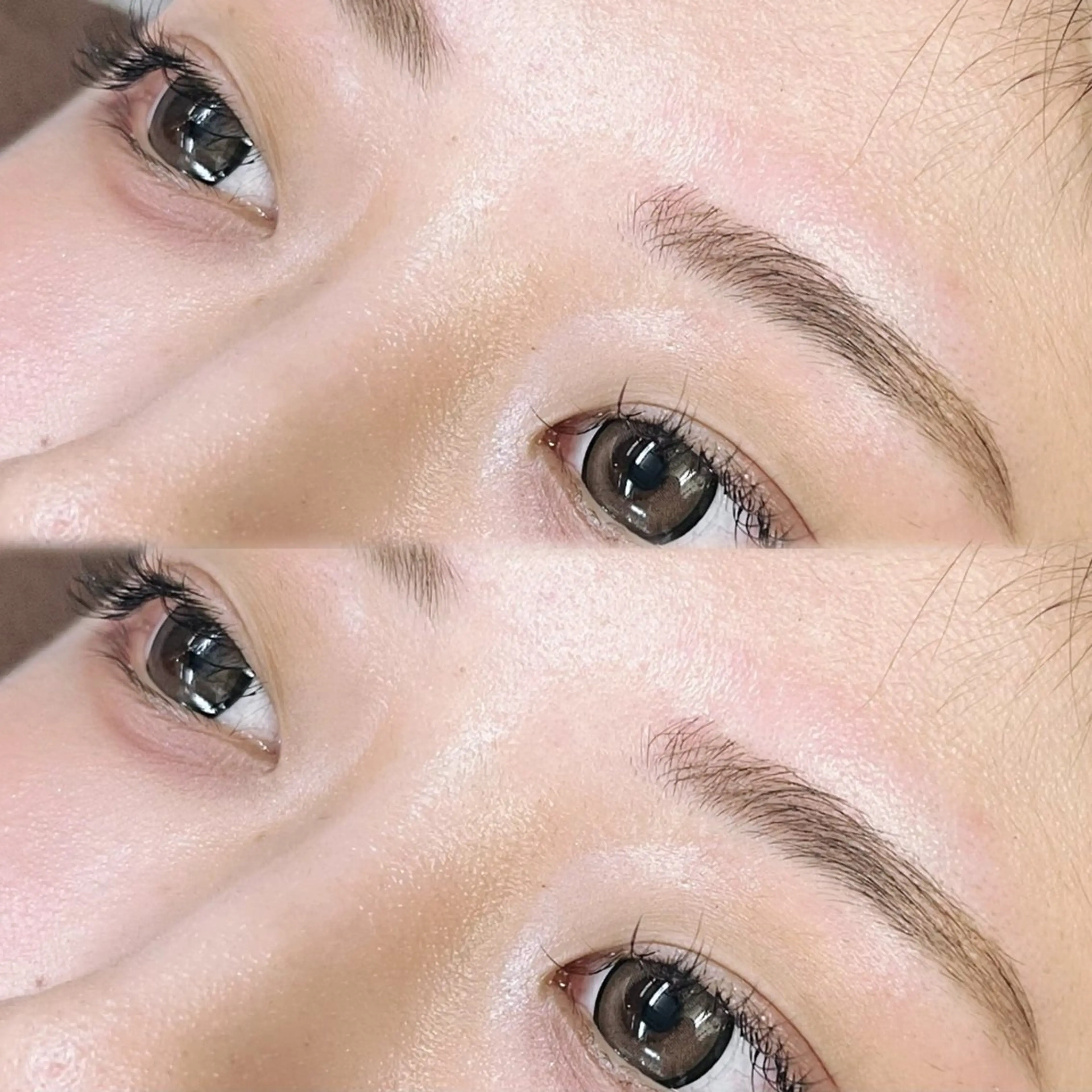 角質までスッキリ⟡.*眉毛WAX脱毛メイクor保湿仕上げ🪄 メンズにもオススメ◎の写真