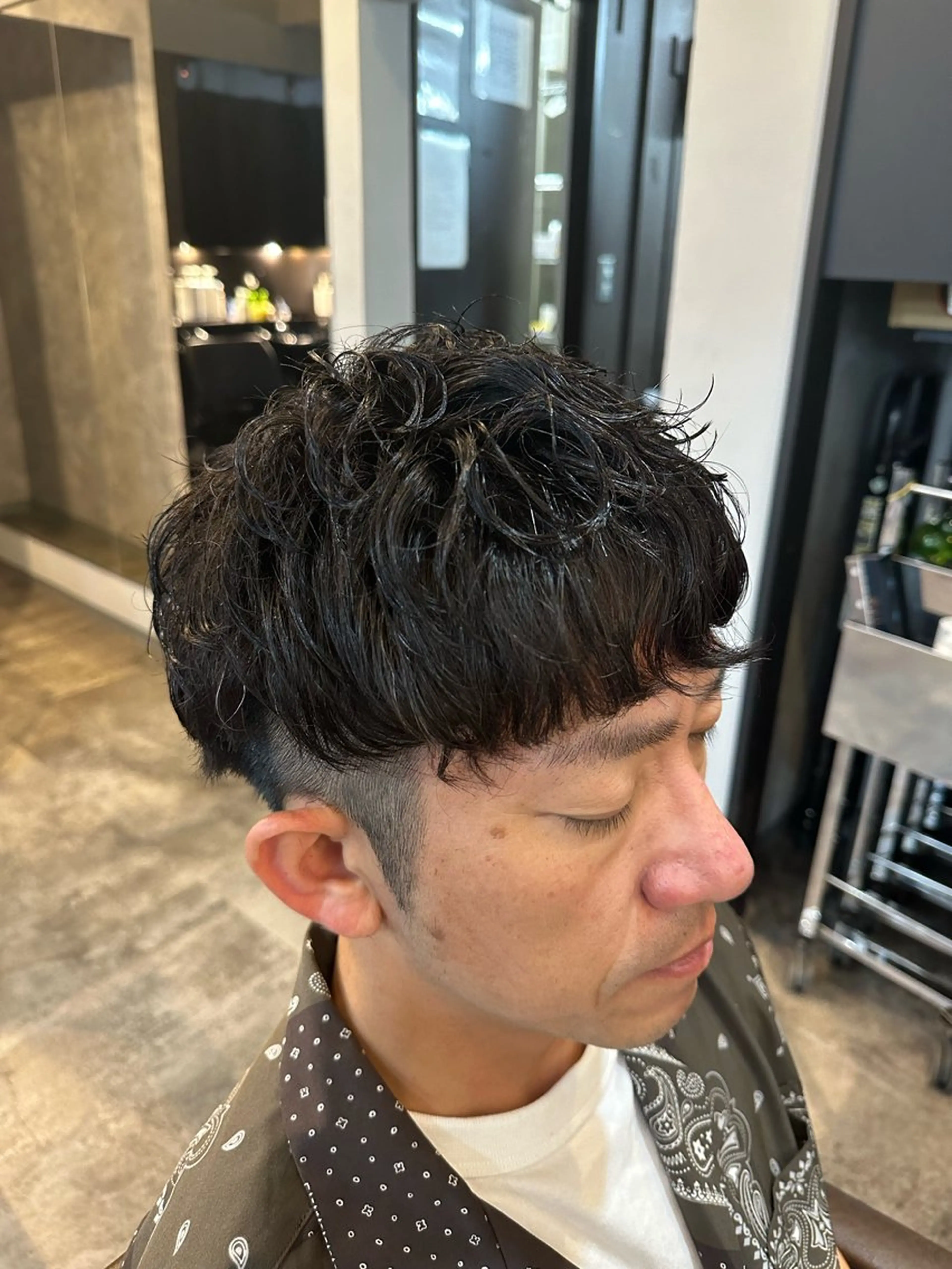 パーマ メンズ flammeum川越所属・加藤 聖也のヘアスタイル