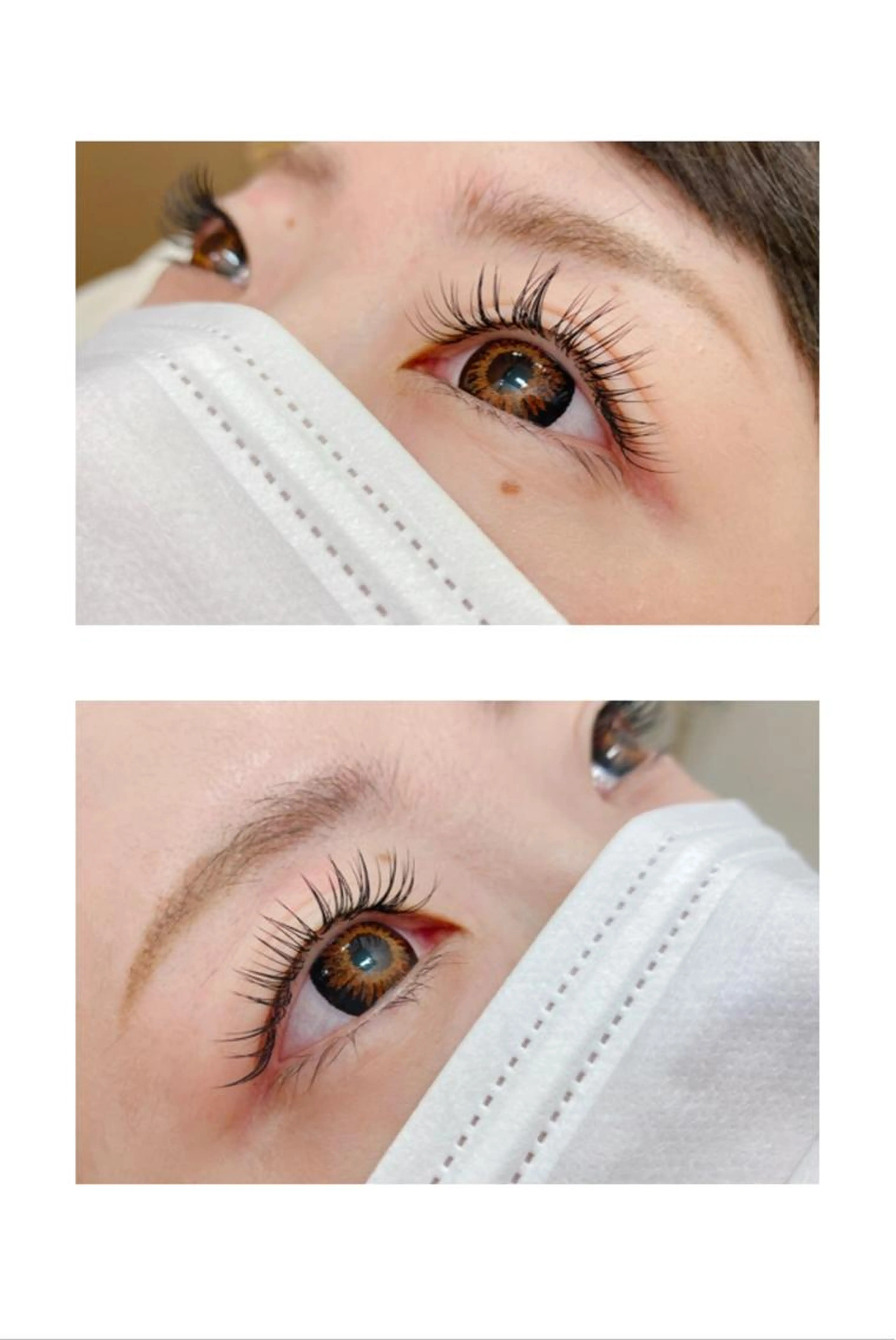 上まつ毛ミンク140本までつけ放題アイシャンプー付き🧴☁️フラットラッシュ、セーブルに偏向の場合には＋550の写真