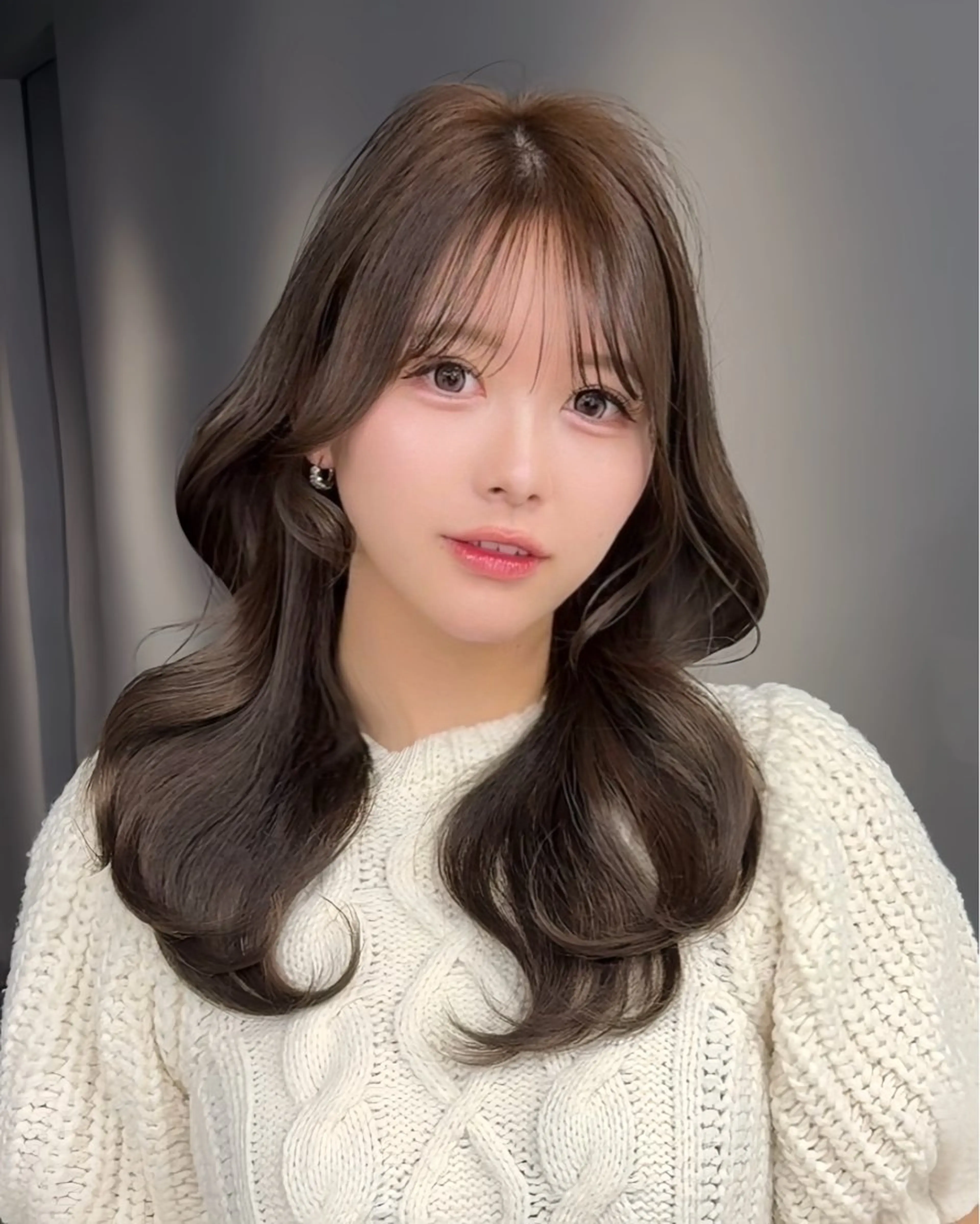 ロング カラー 透明感カラー 韓国風ヘア レイヤーカット カット ヘアカラー ♦ブリーチなしカラー ×レイヤー♦中島良太のヘアスタイル