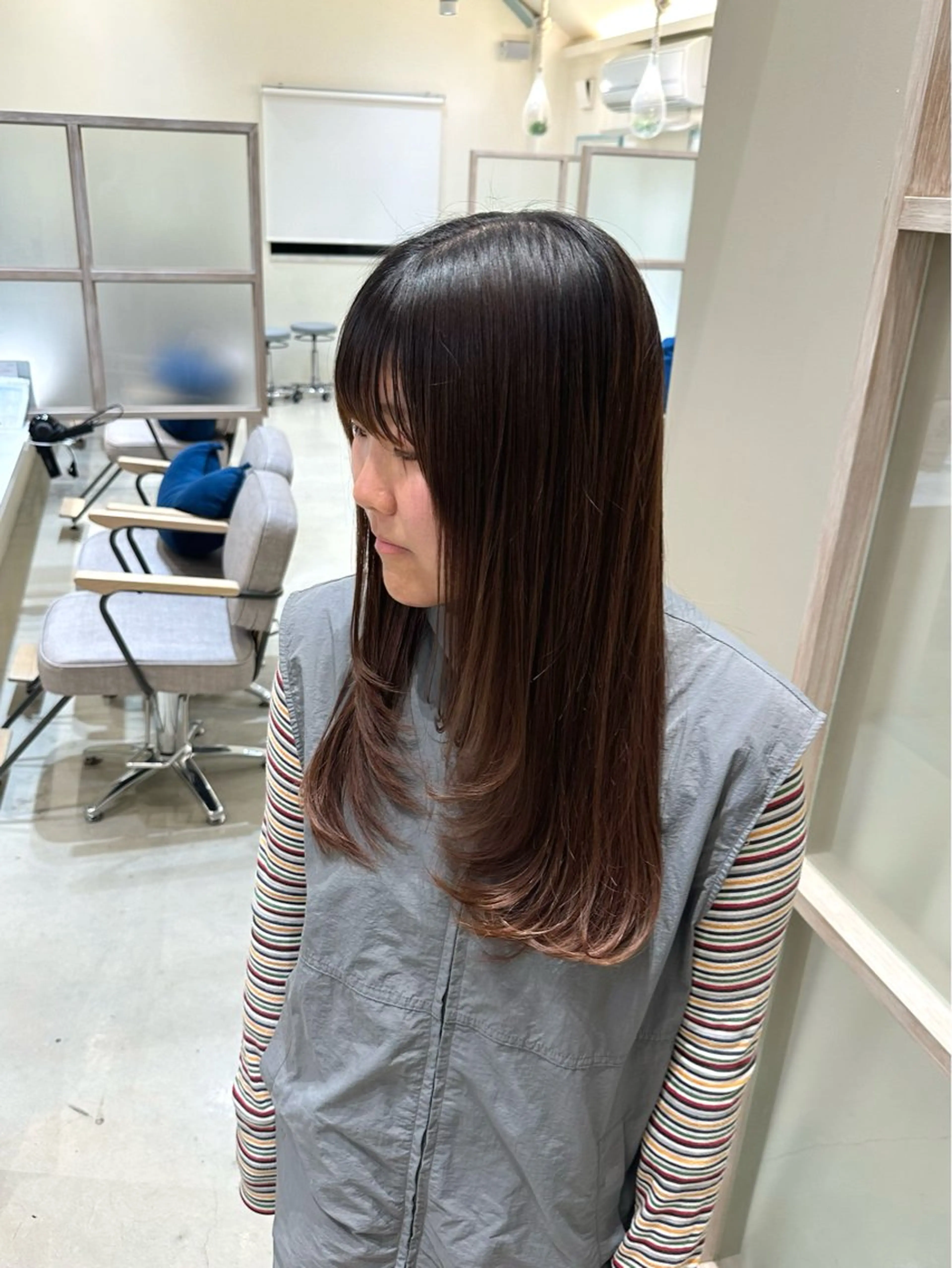 ロング レイヤーカット N,SOL / 岩上 新大のヘアスタイル