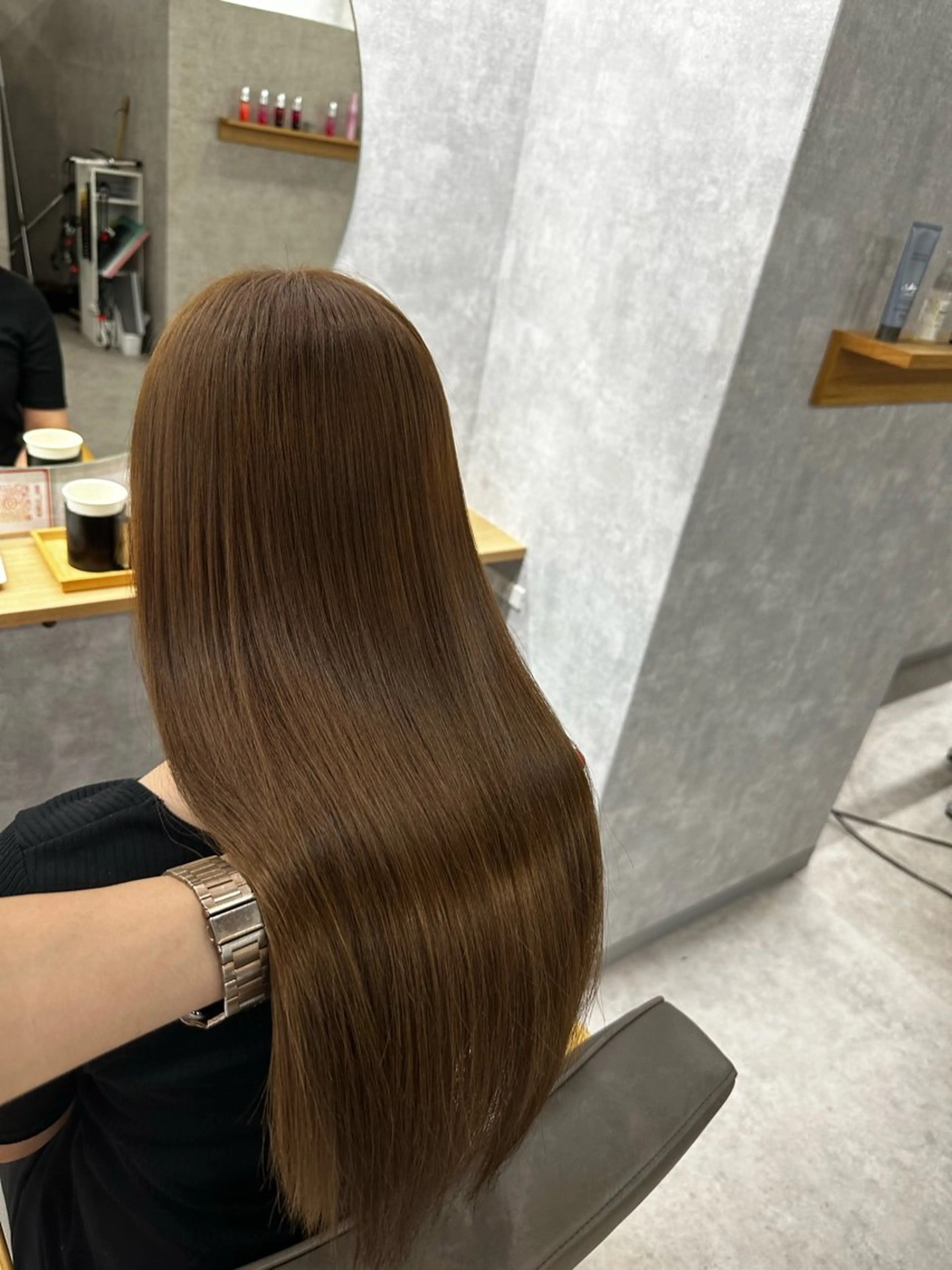 ロング カラー ヘアアレンジ カット ヘアカラー トリートメント libelle所属・✨️美髪✨️透明感カ ラー✨️大泉翔／店長のヘアスタイル