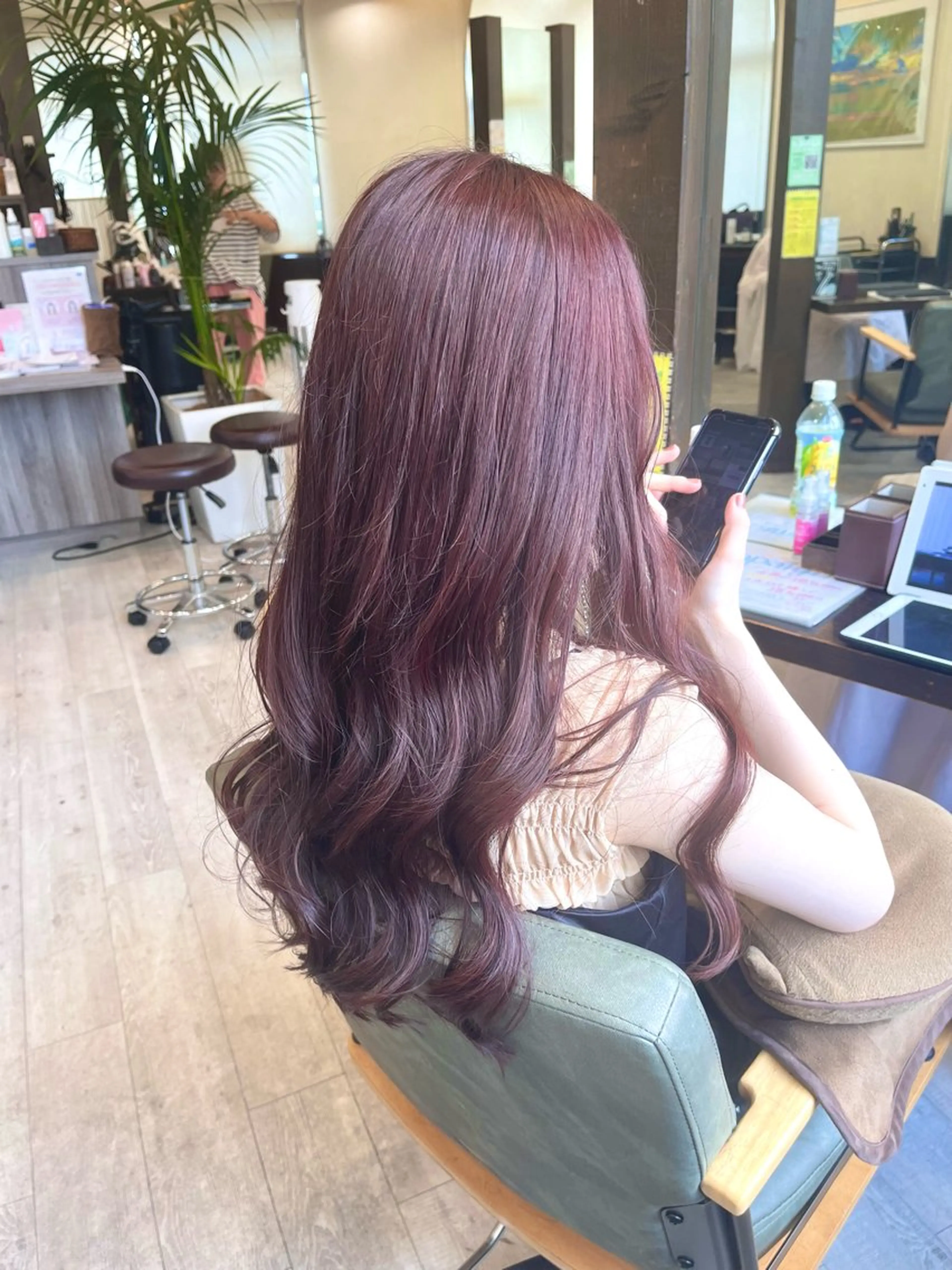 【注目!!学割U24🍒】カット+アミノ酸カラー※口コミ投稿で¥1,000のオプションサービス✨の写真