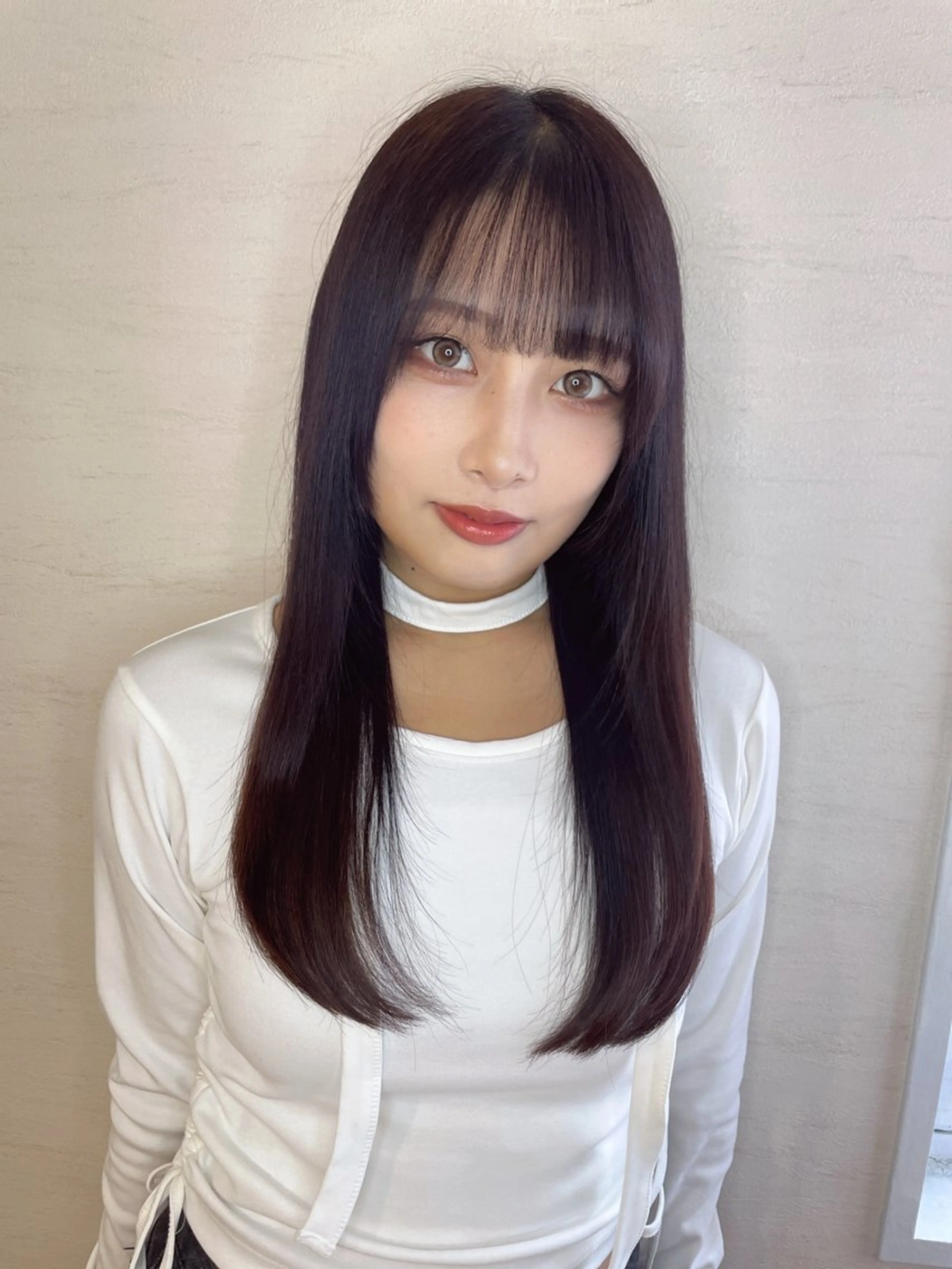 ★ミニモ学割【U24学割限定】カット✂️＋カラー✨＋髪質改善ストレート（縮毛矯正）＋髪質改善トリートメント💎の写真