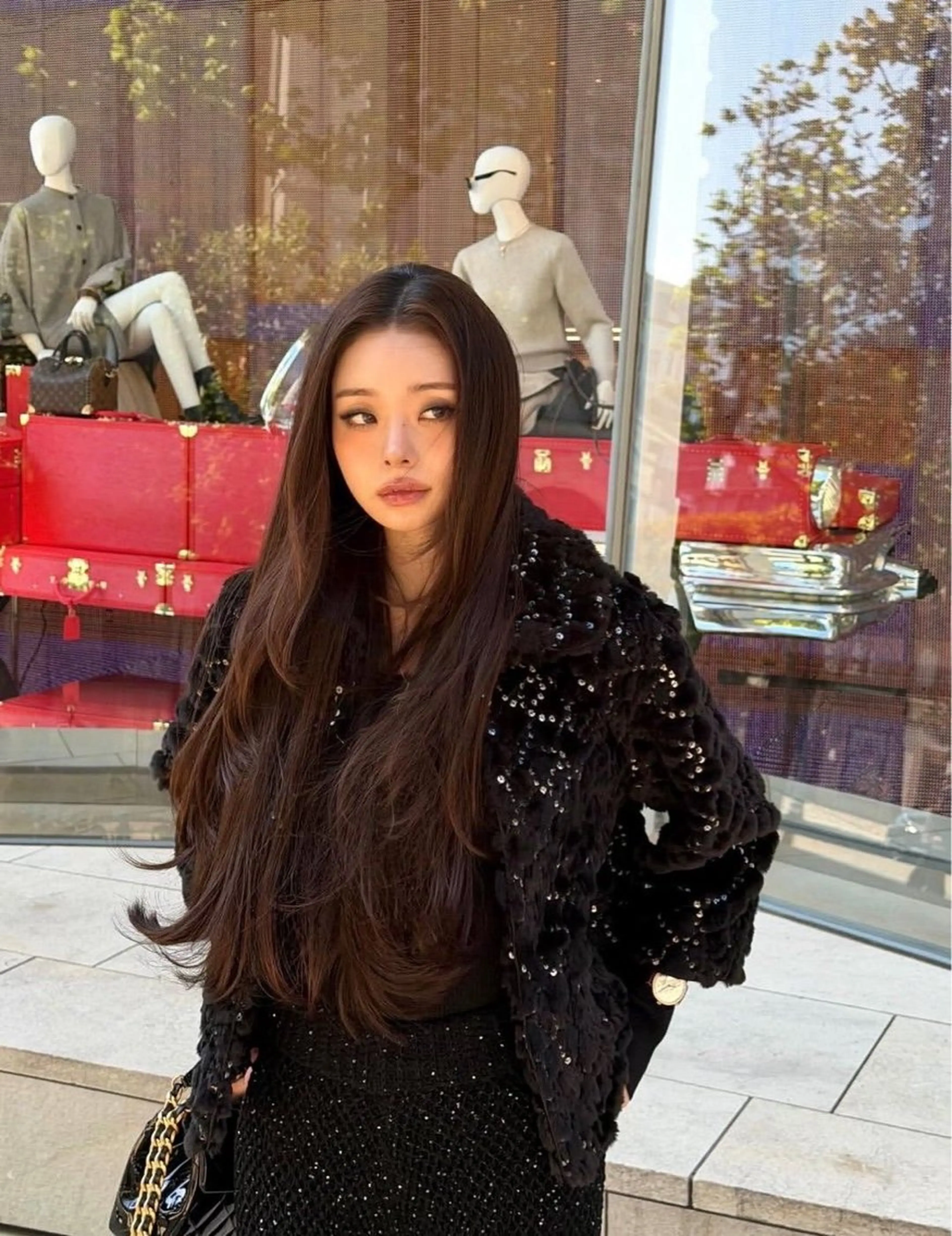 ロング カラー カット ヘアカラー トリートメント 中韓🇨🇳🇰🇷 🤍TAKAHIROのヘアスタイル