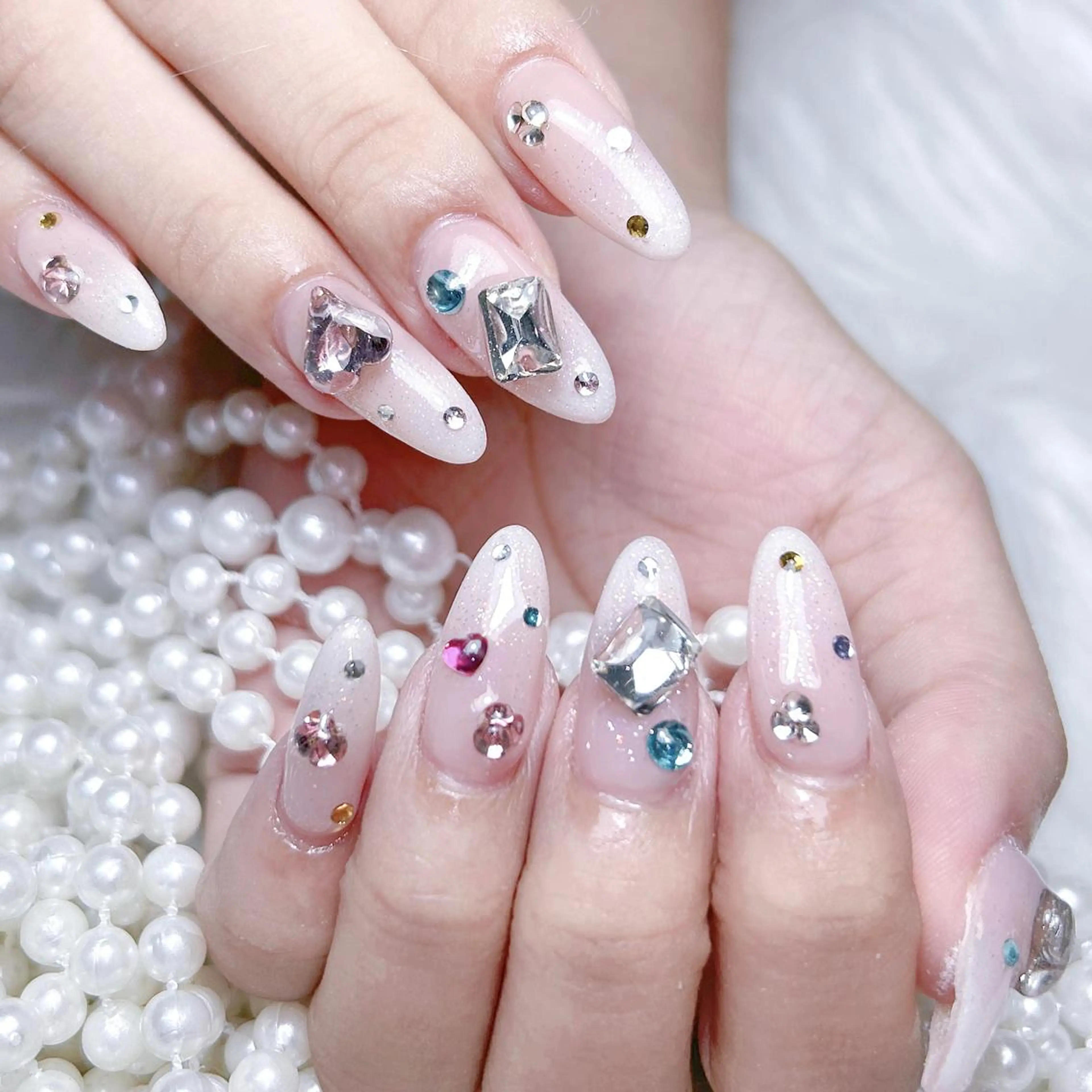 ネイル ハンドネイル りん か🍄のネイルデザイン