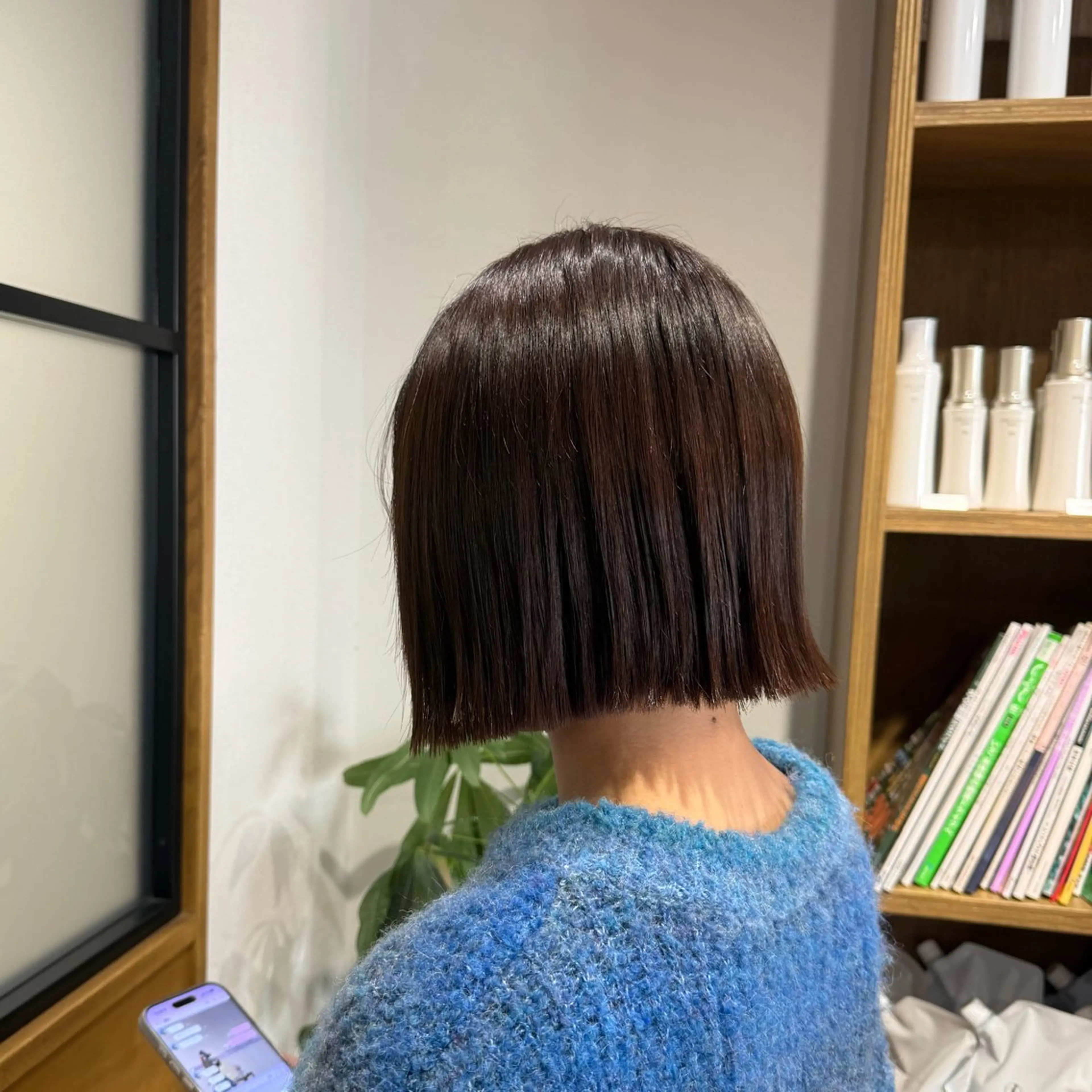 ミディアム カット トリートメント ついざき はるかのヘアスタイル