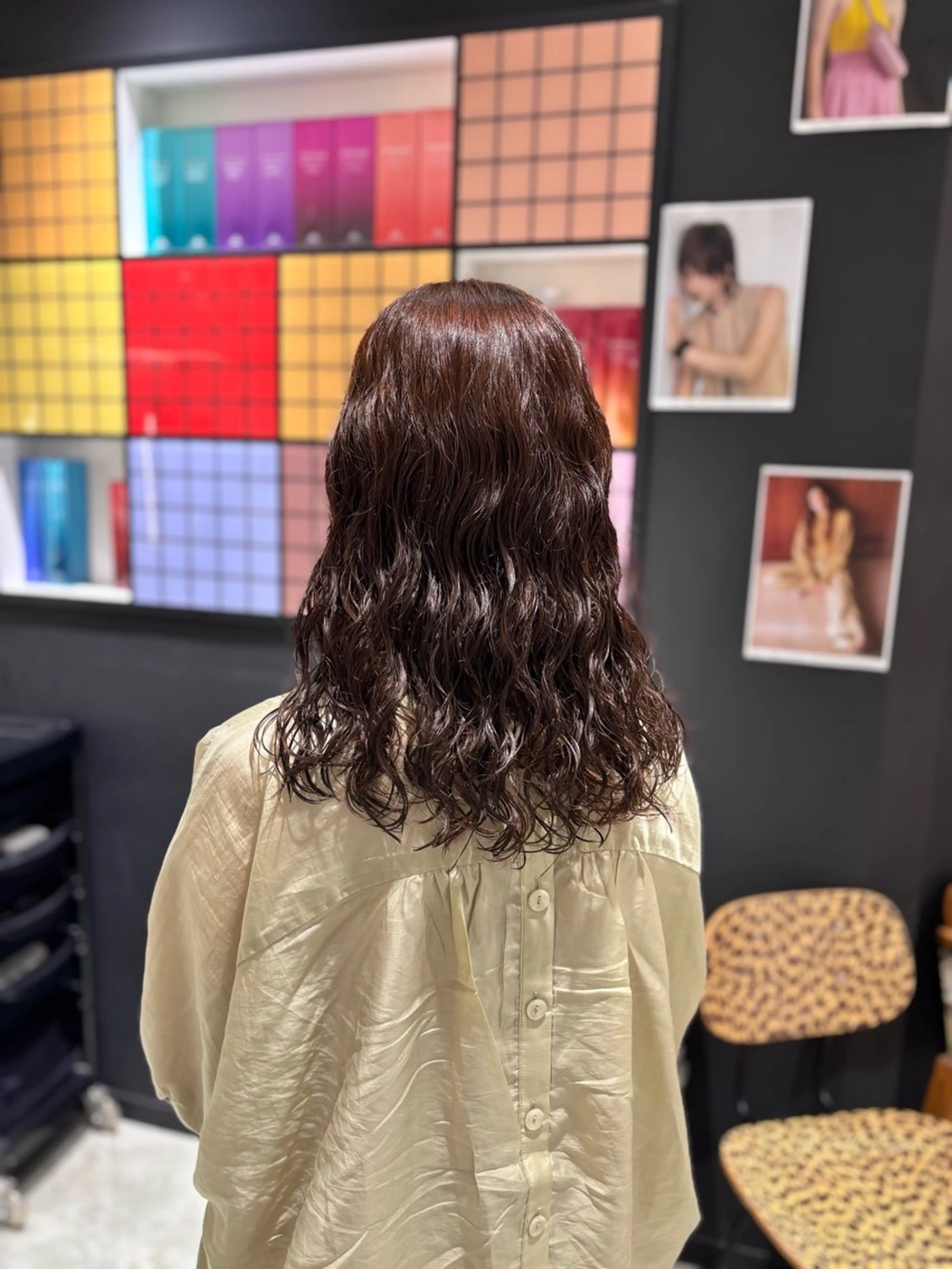 ロング パーマ 菅原 佑月のヘアスタイル