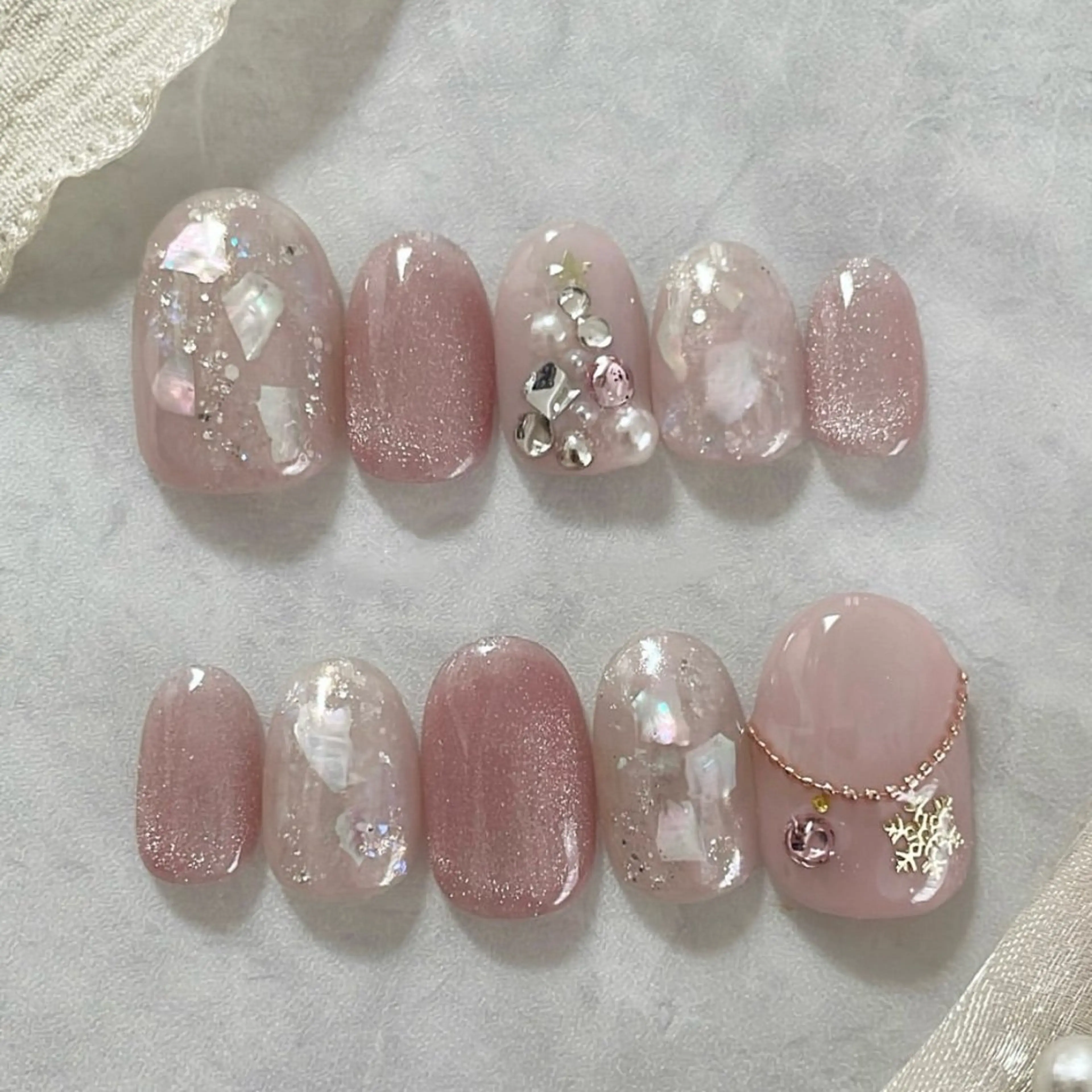 ネイル ハンドネイル ハンドケア flower nail salon所属・あや✨🆕 可愛い系長さだし専門のネイルデザイン