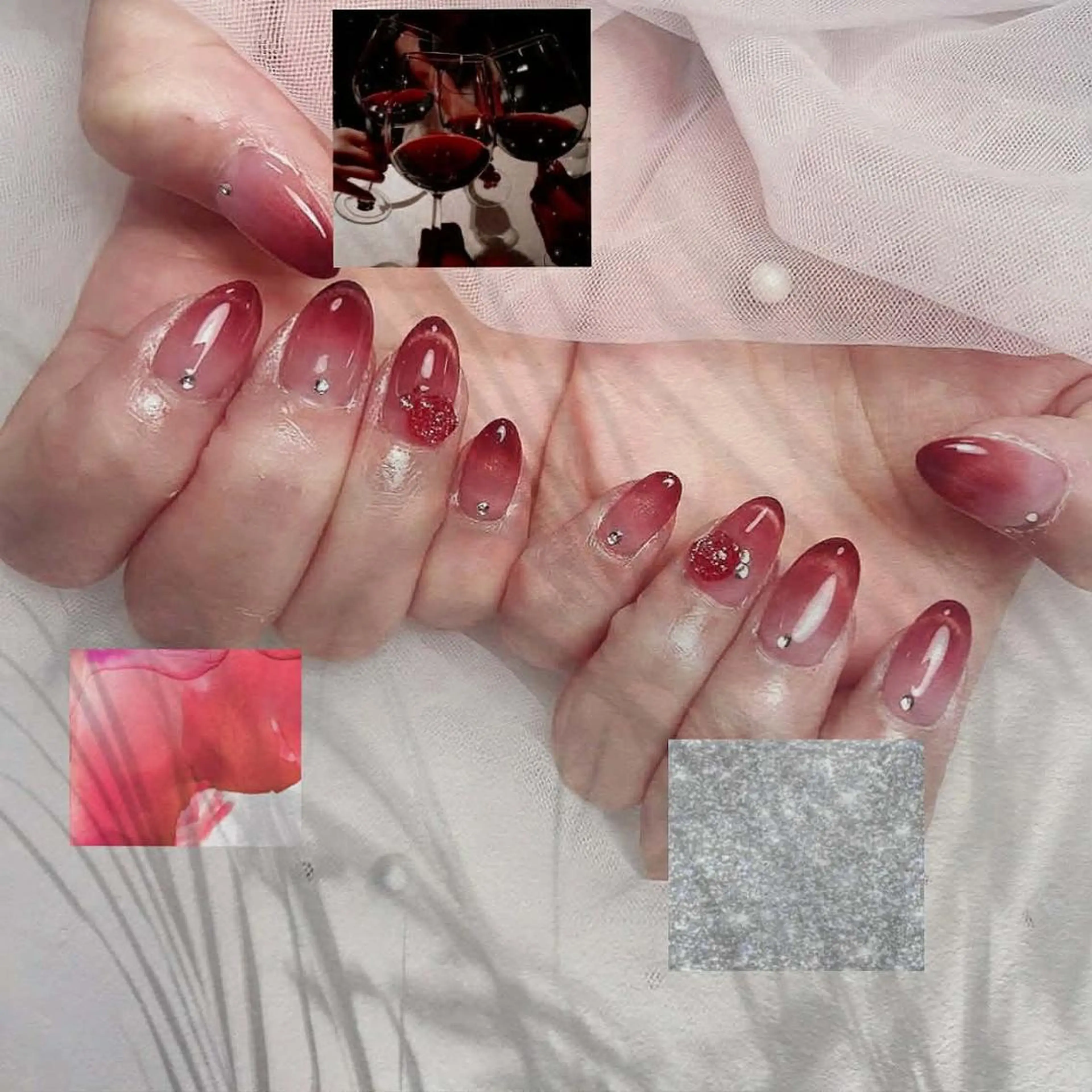 ミディアム 28ネイルㅤㅤㅤㅤ ことはのネイルデザイン