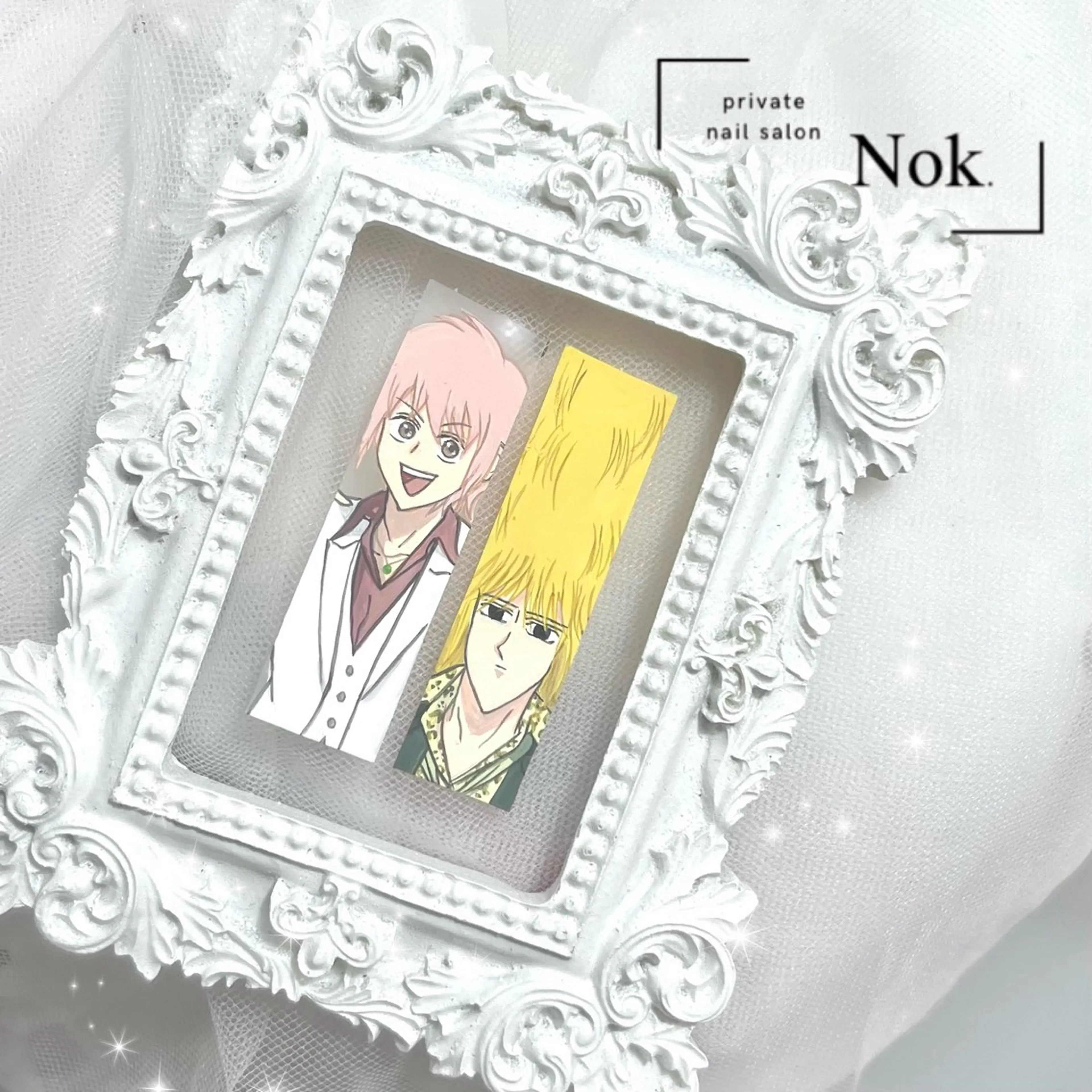 ネイル ロングネイル ハンドネイル 池袋痛ネイル Nok. 渡辺のネイルデザイン