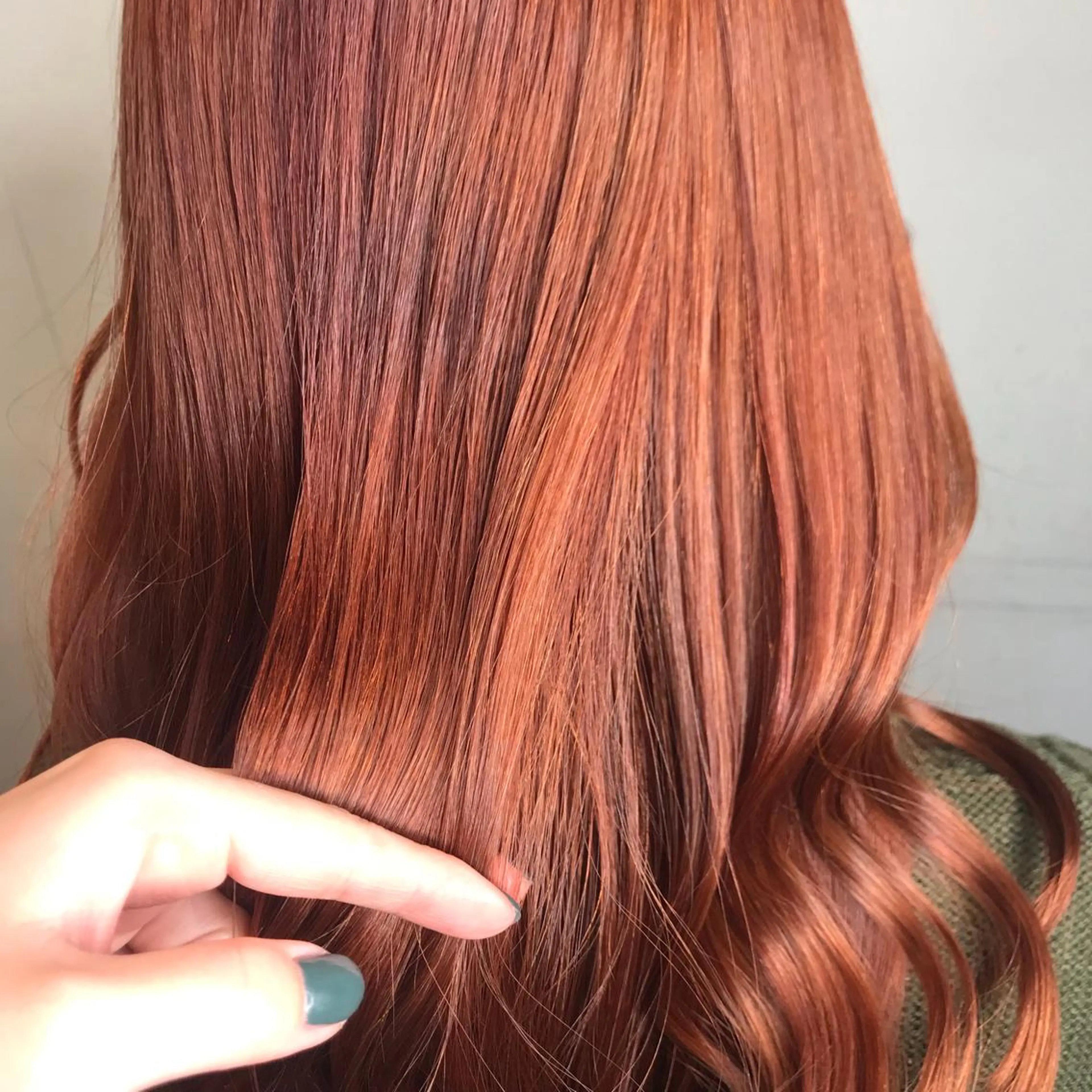 セミロング カラー ヘアアレンジ knock【ノック】所属・烏丸韓国ヘア🇰🇷 ayaka🎀のヘアスタイル