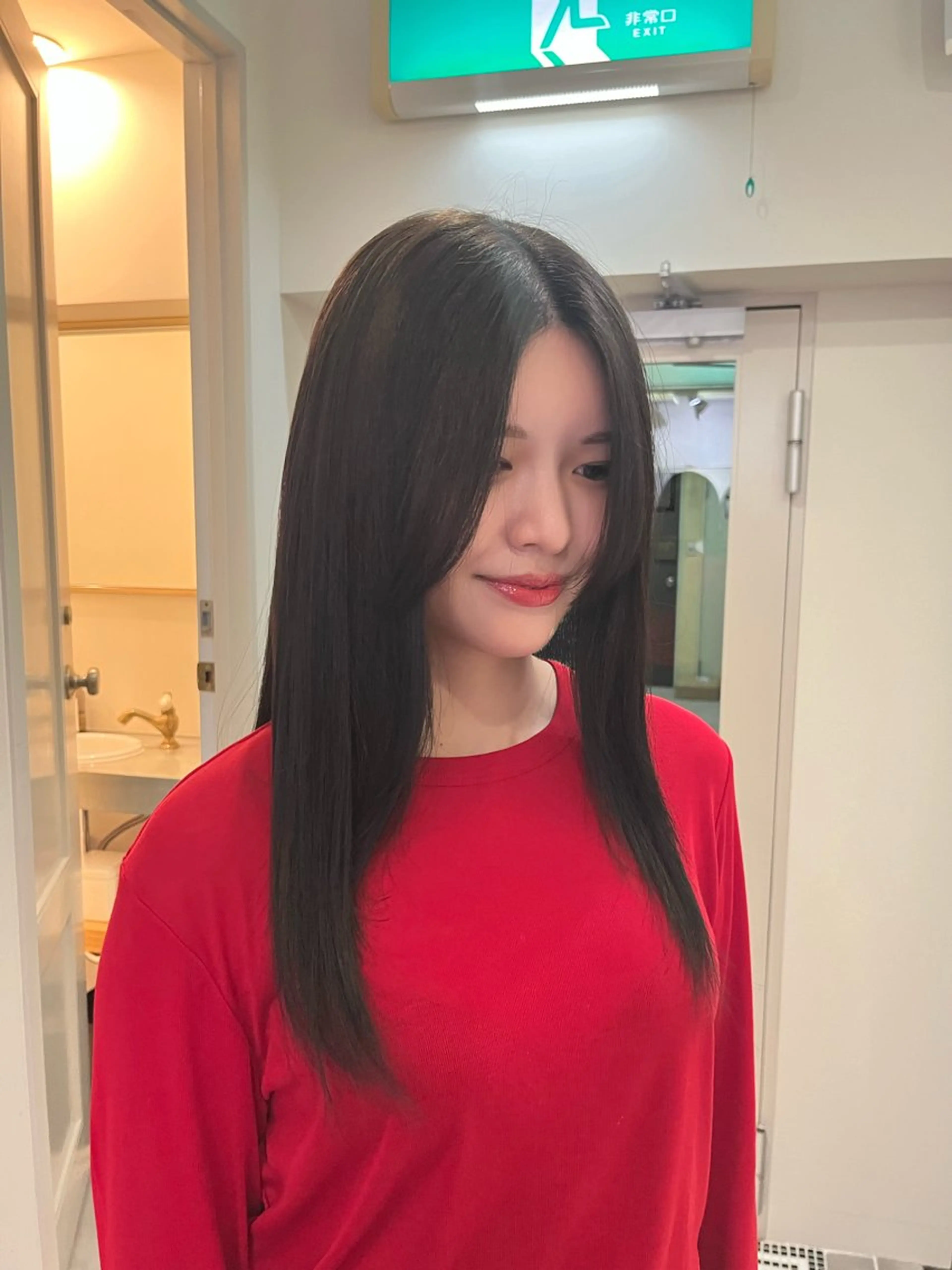 ロング カラー くすみカラー/ パーマ/ろーれんのヘアスタイル