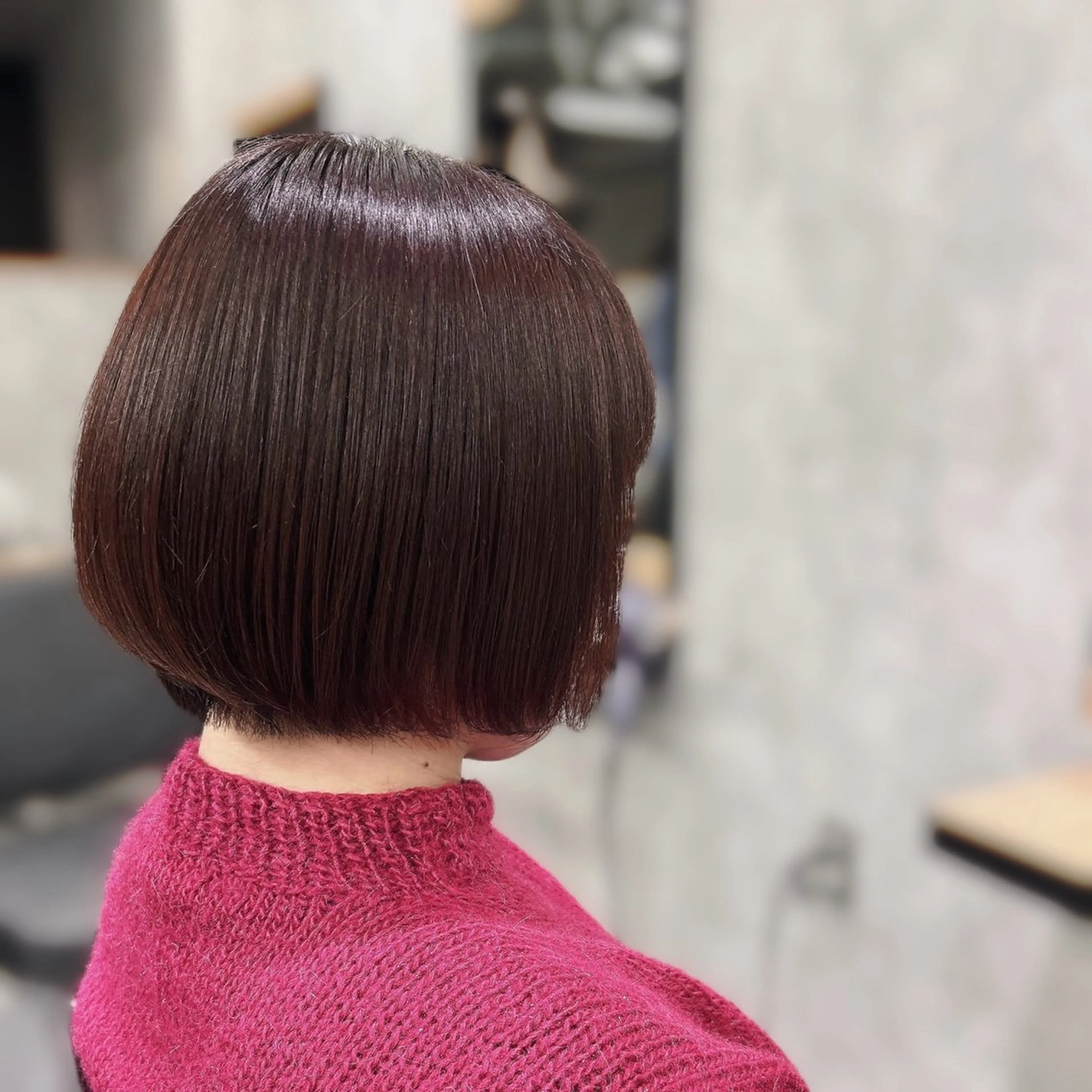 カラー Chlan 岡本所属・中内 美空のヘアスタイル