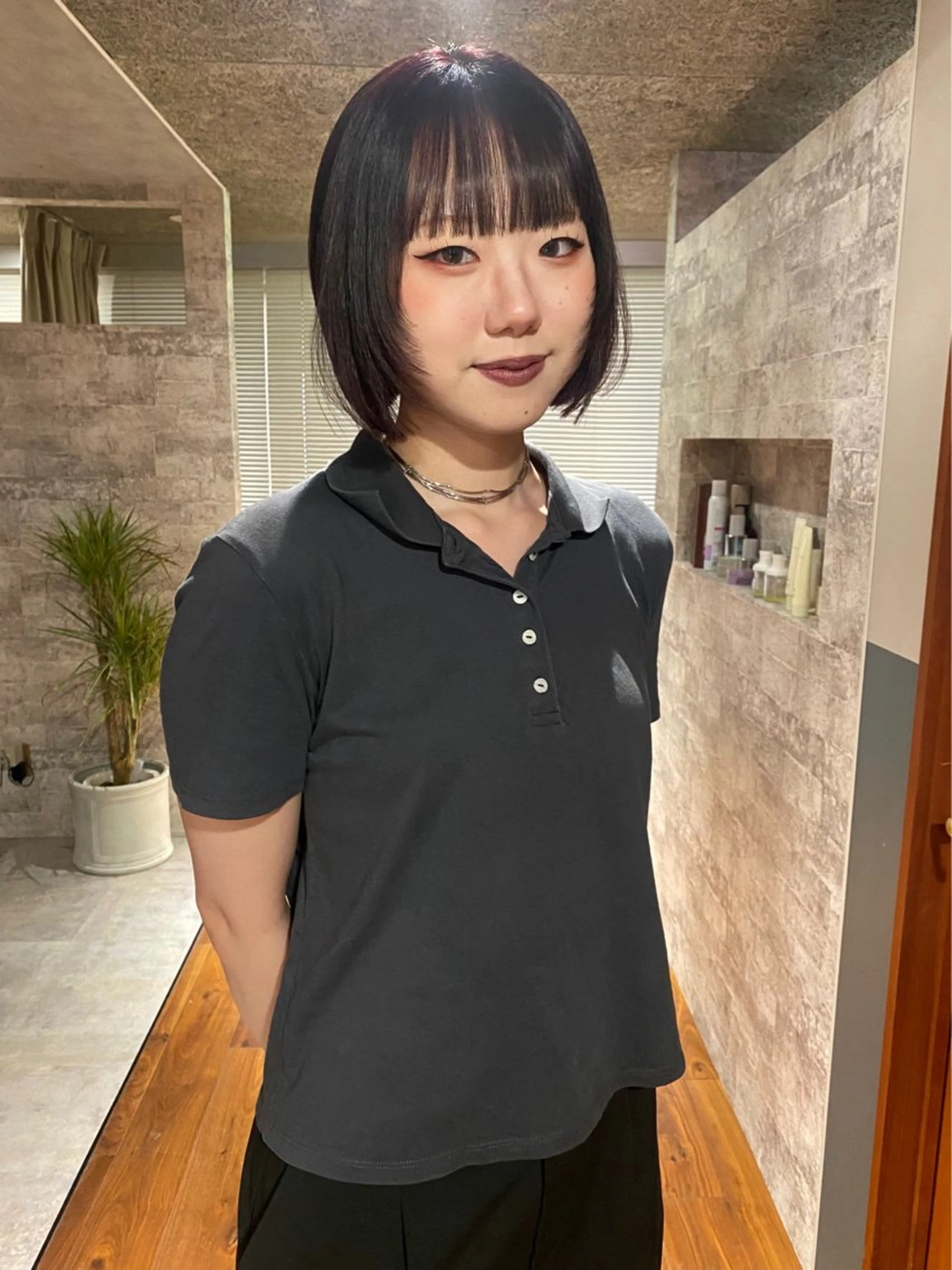 ショート カラー パーマ カット ヘアカラー 縮毛矯正 トリートメント mai / linoah˚✧のヘアスタイル