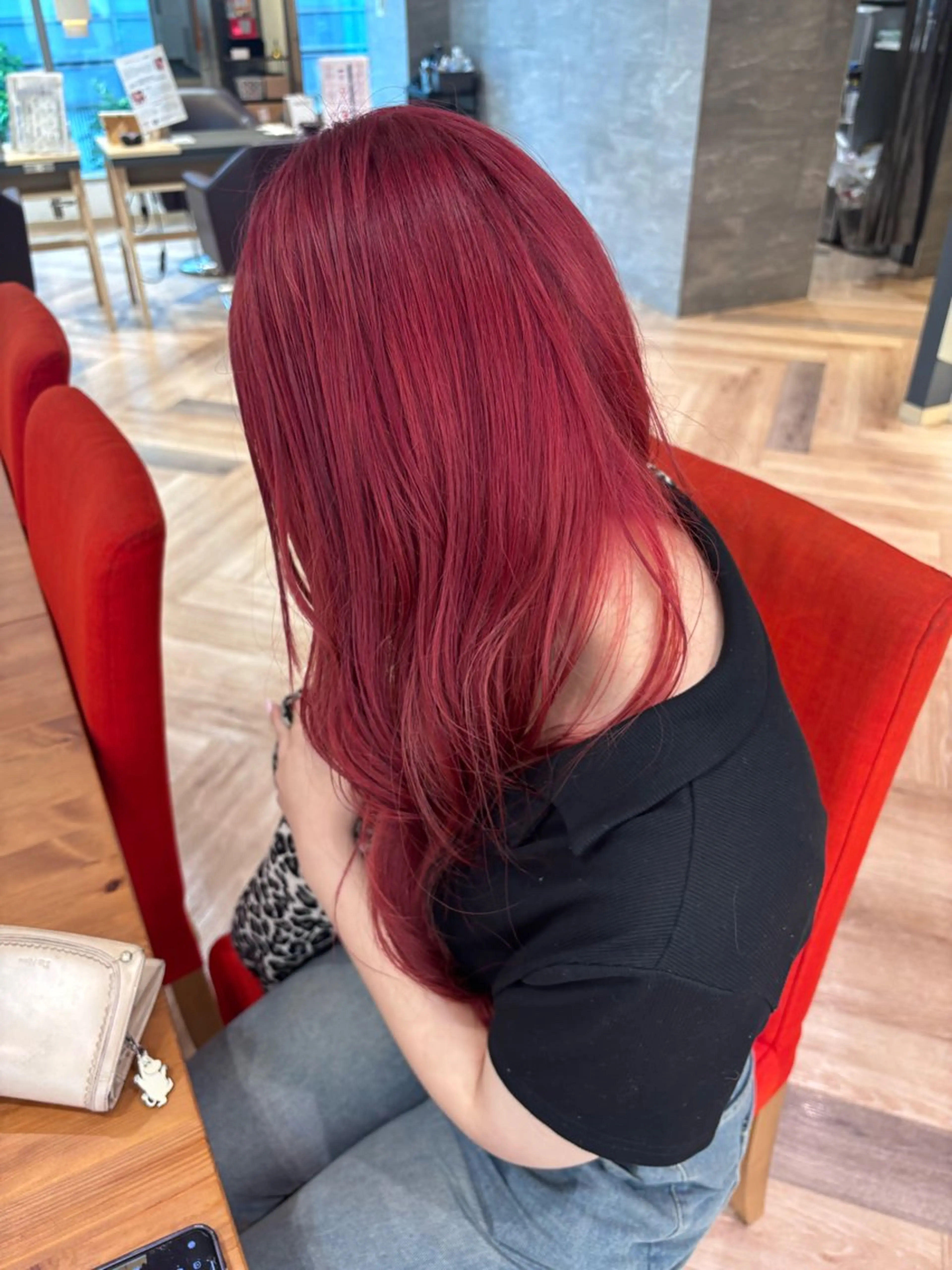 カラー ヘアカラー トリートメント 艶カラー💞 amiのヘアスタイル