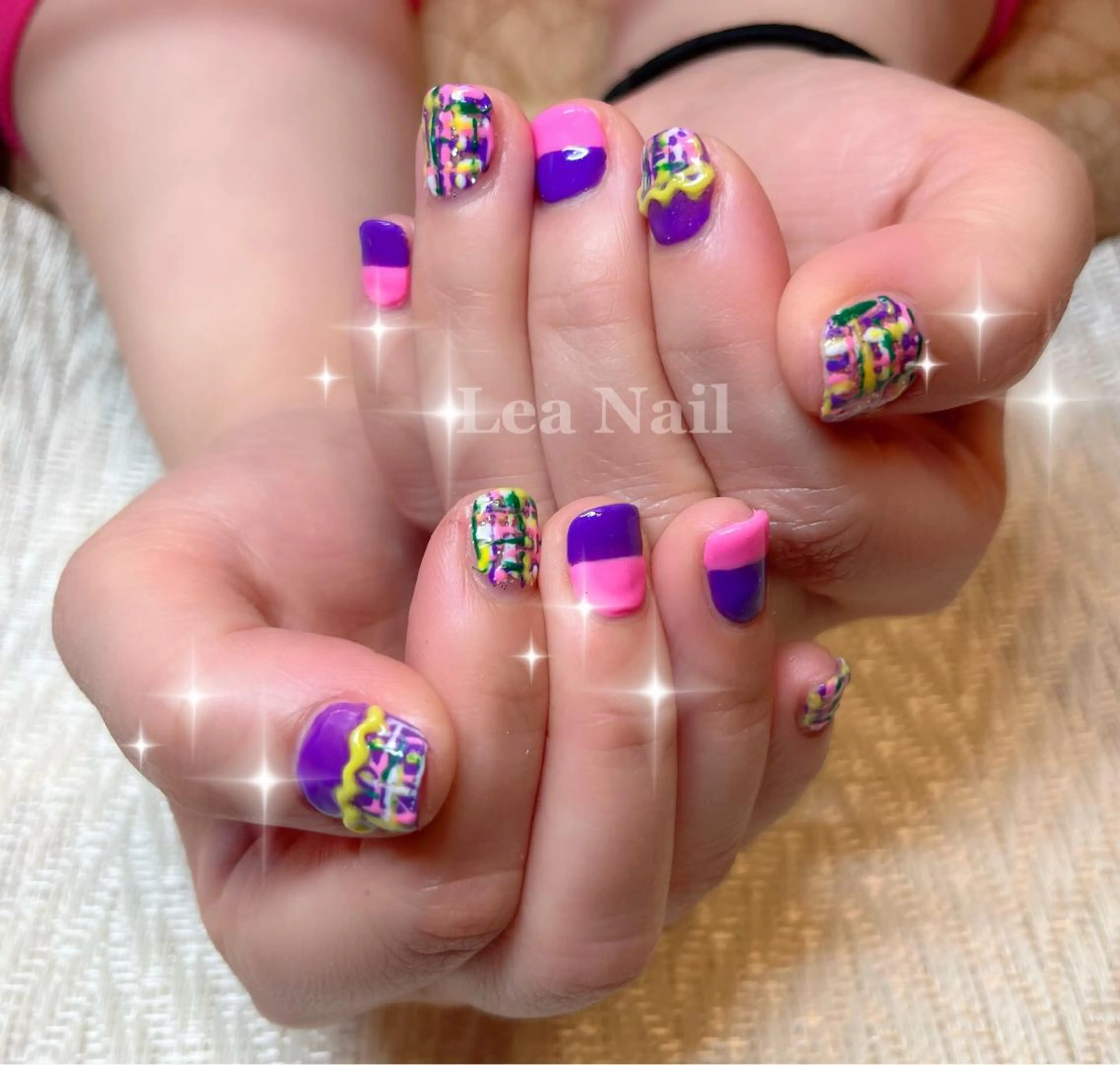 ネイル ぷっくりネイル Lea Nailのネイルデザイン